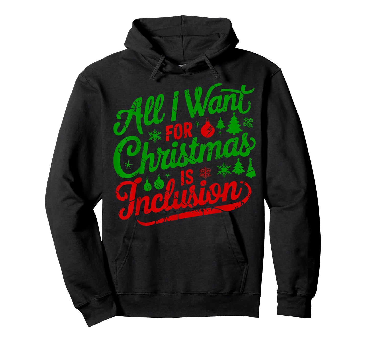 All I Want for Christmas is Inclusion Teacher Kindergarten T-Shirt