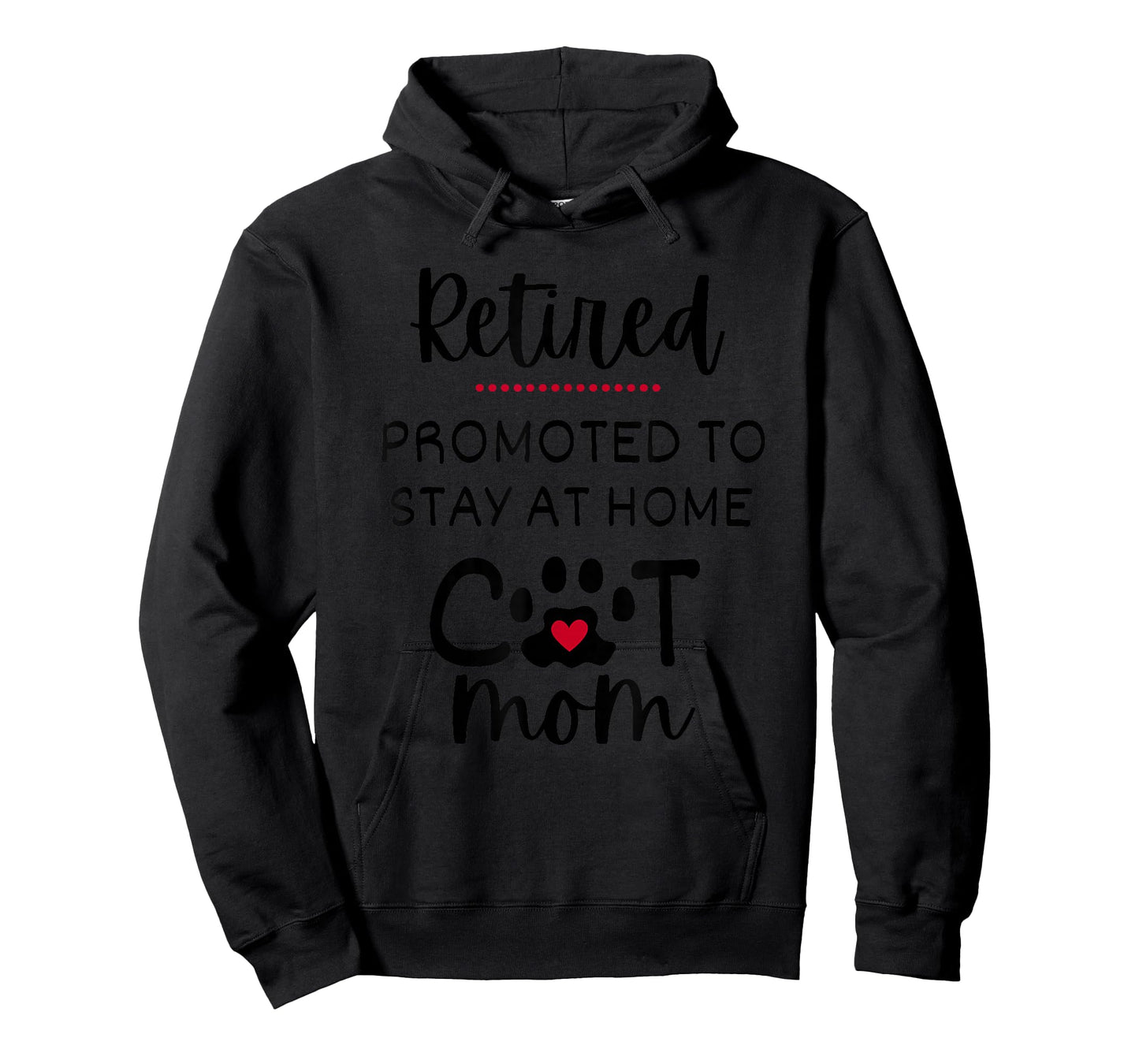 Funny Cat Mom Cat with Heart Retirement for Cat Lover T-Shirt