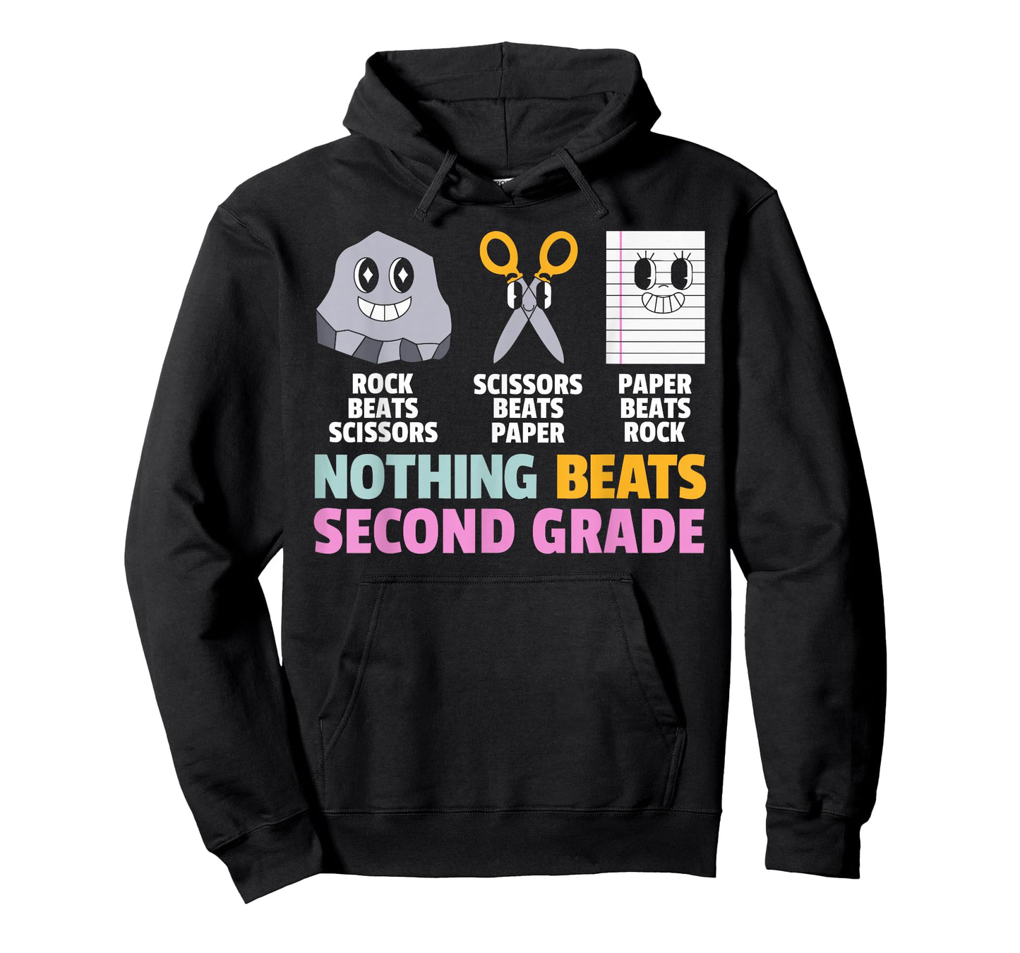 Nothing Beats 2nd Second Grade Back to School Teacher Kids T-Shirt