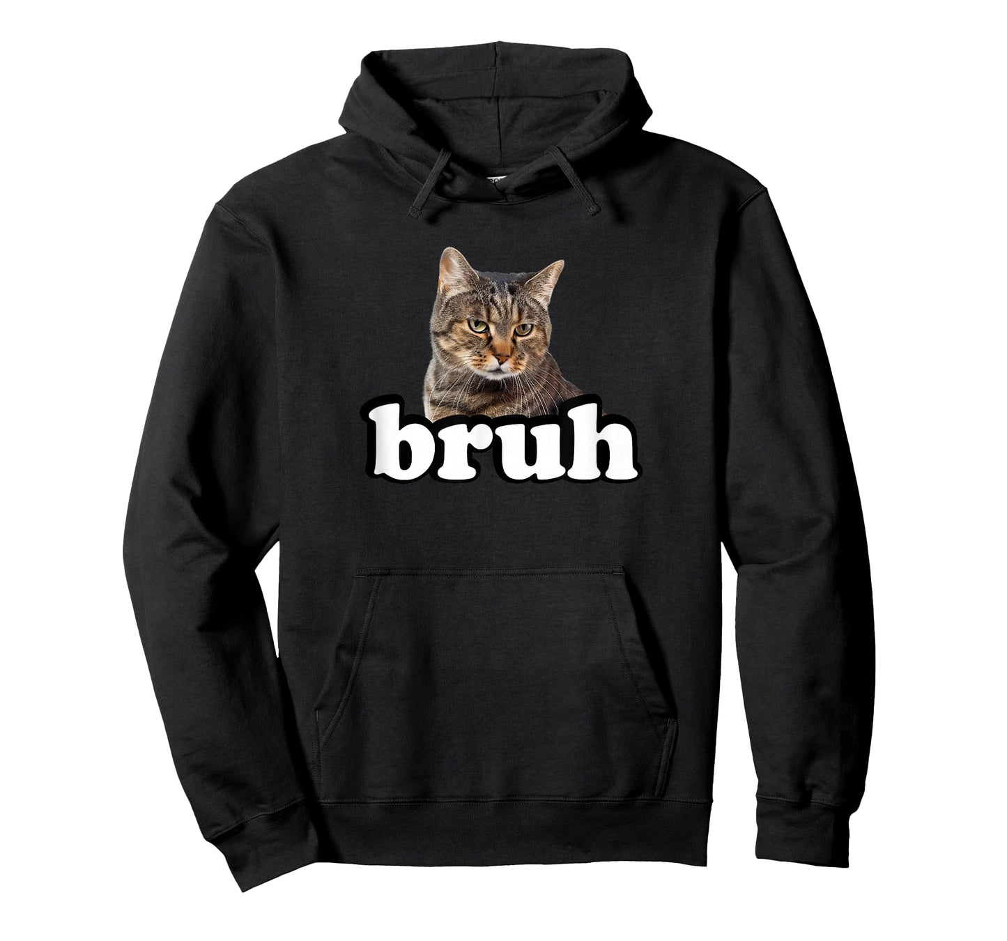 Bruh Bro Kids Mens Womens Brown Tabby Cat Lover T-Shirt