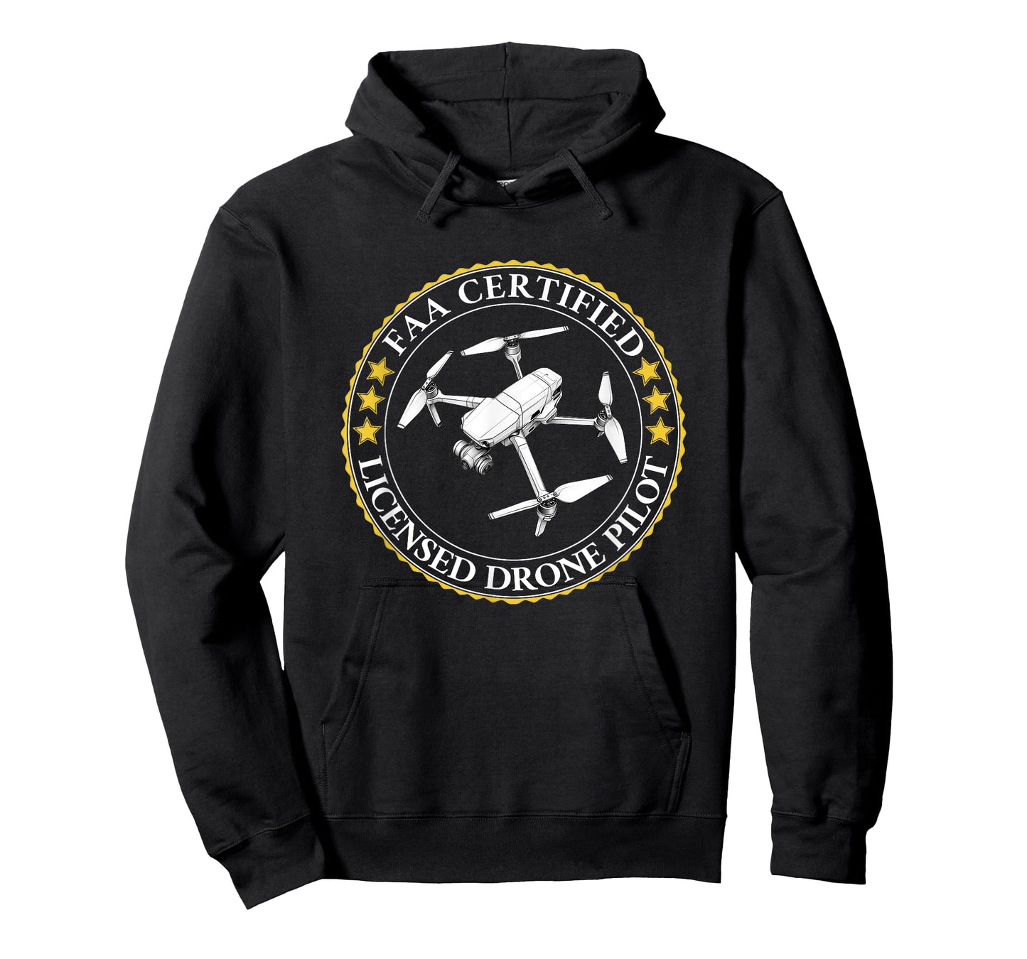 FAA Certified Licensed Drone Pilot RC Quadcopter T-Shirt