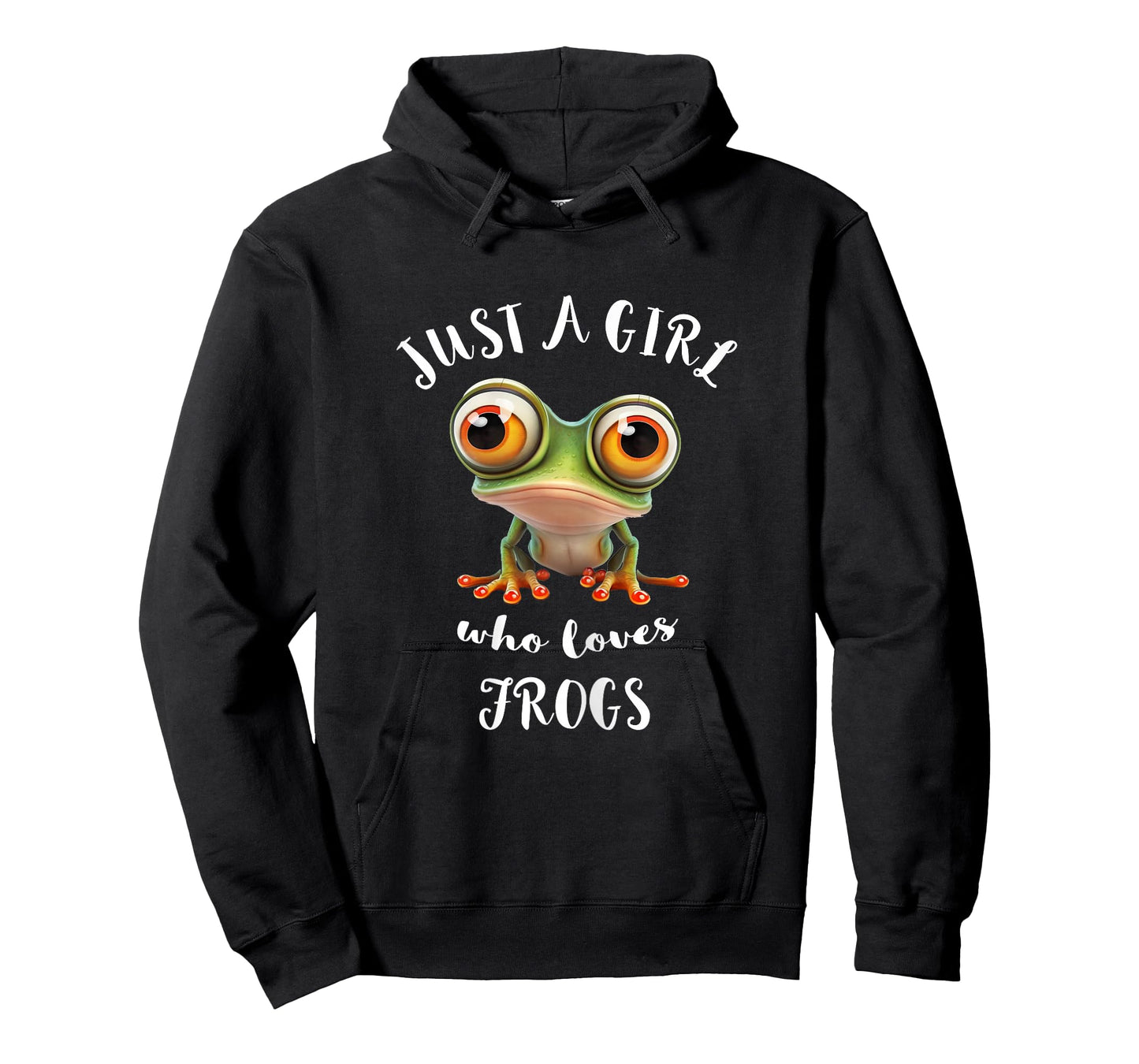 Just A Girl Who Love Rainforest Amphibian Red Eyed Tree Frog T-Shirt