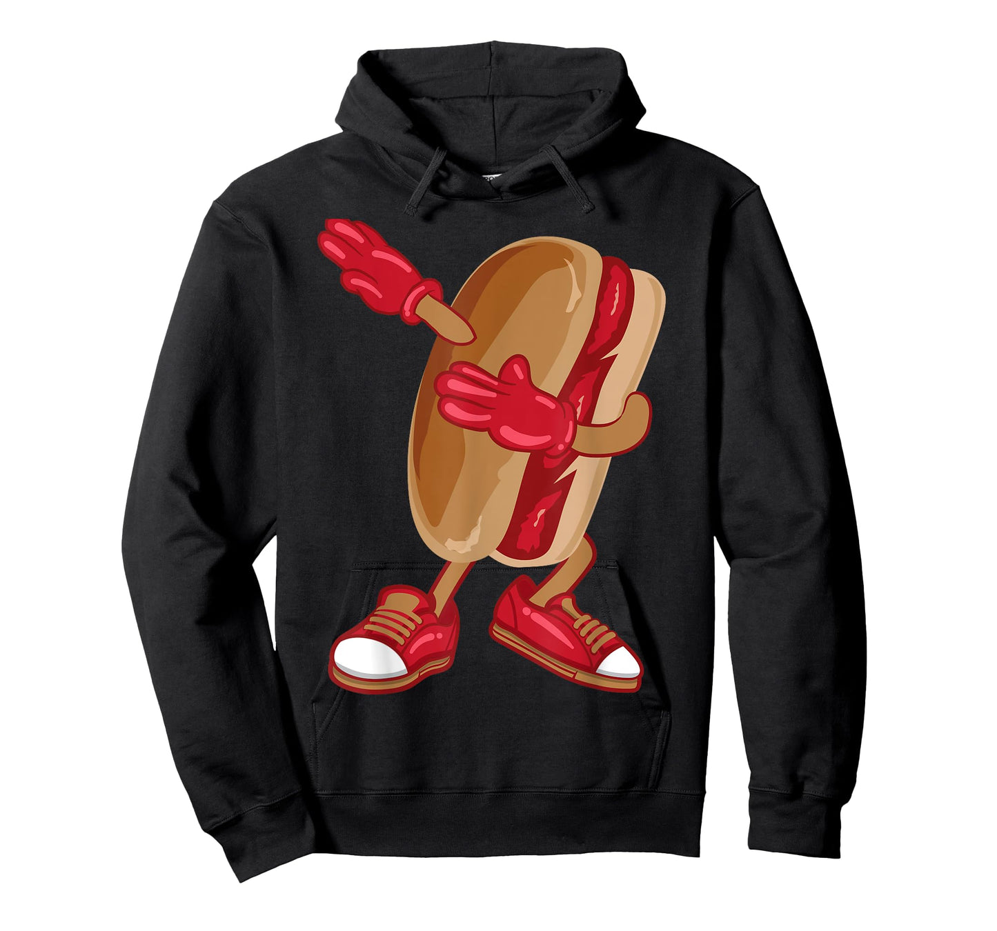 Funny Hot Dog Design For Kids Boys Girls Hotdog Gag Hot Dog T-Shirt