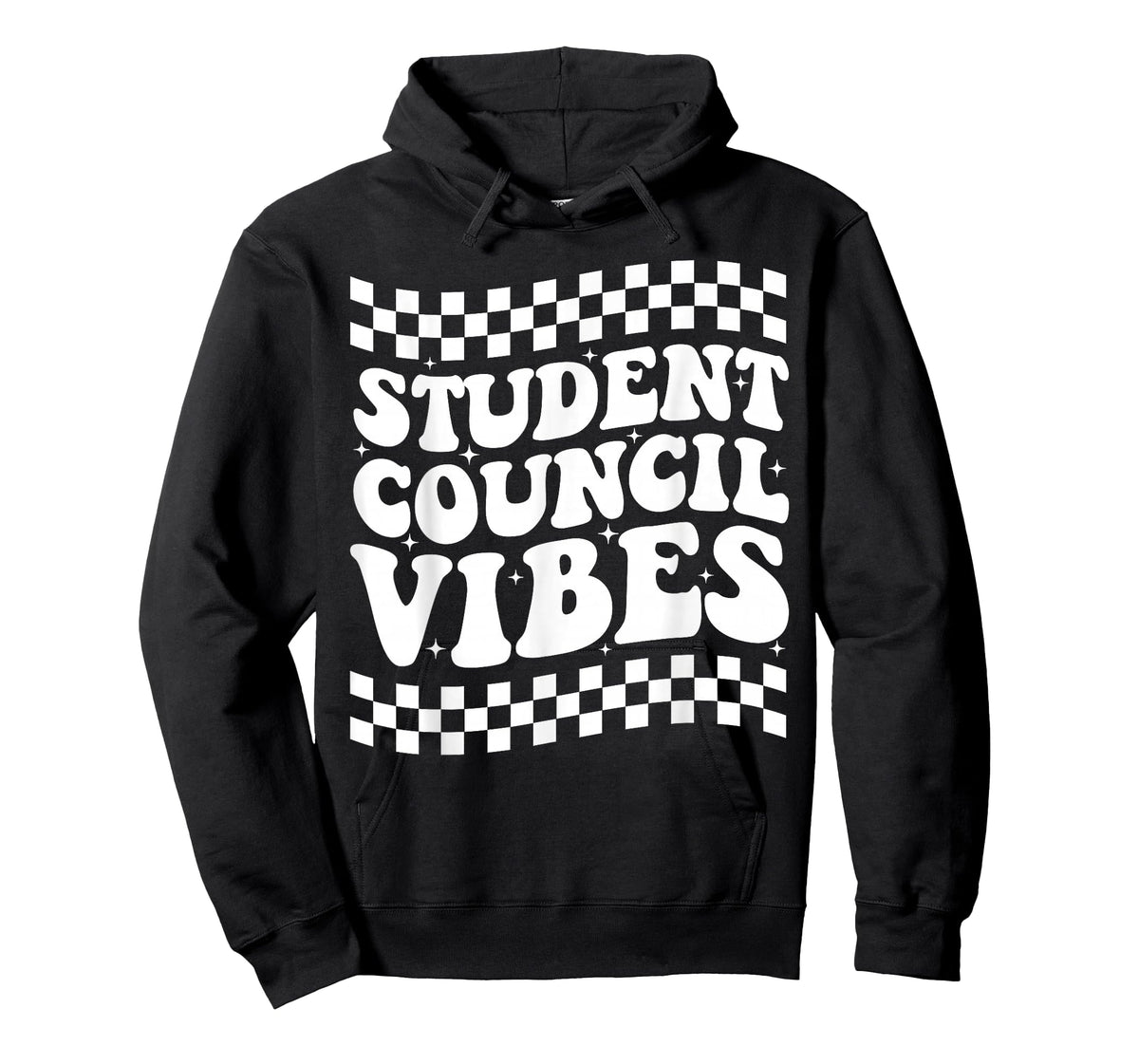 Student Council Vibes Retro Groovy School Student Council T-Shirt
