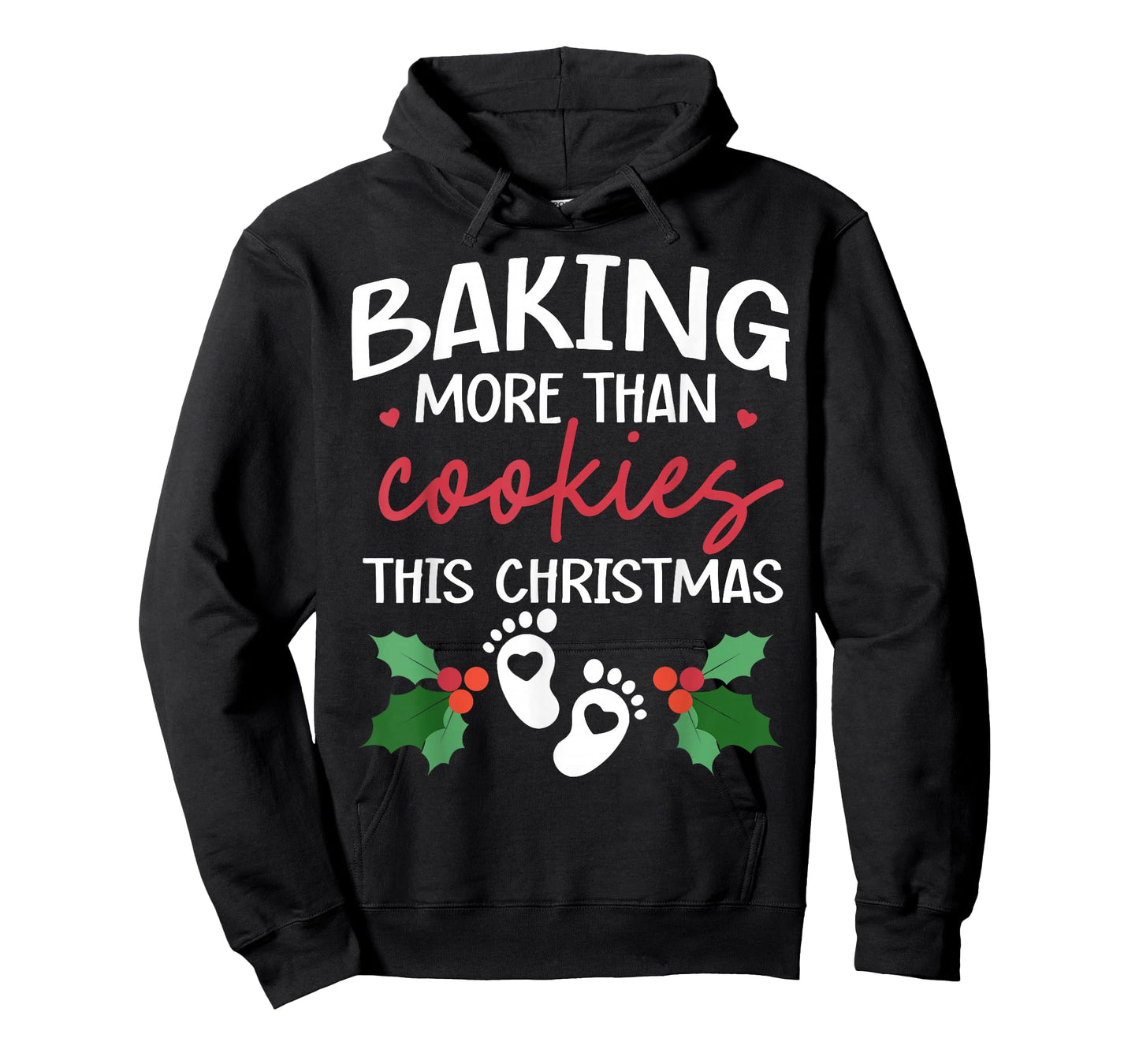 Baking More Than Cookies This Christmas Baby Announcement T-Shirt
