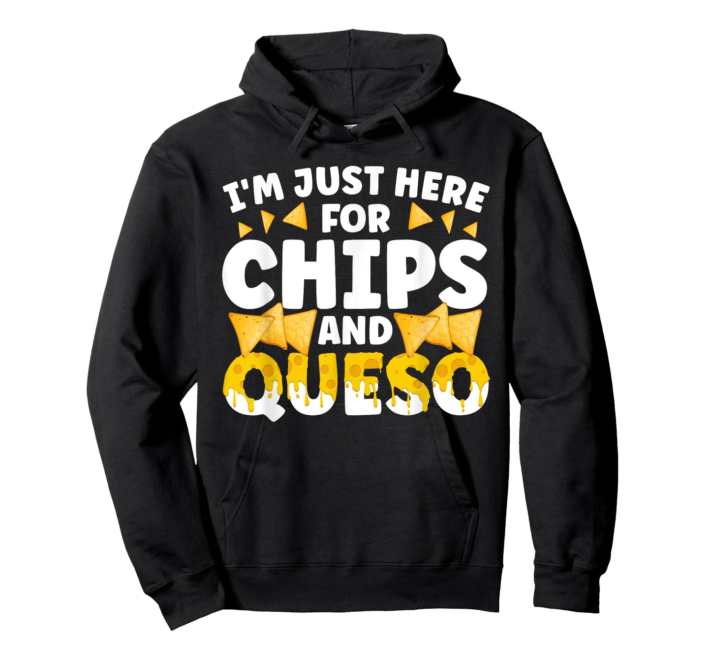 Cool Queso Art For Men Women Cheese Dip Chips & Queso Lover T-Shirt