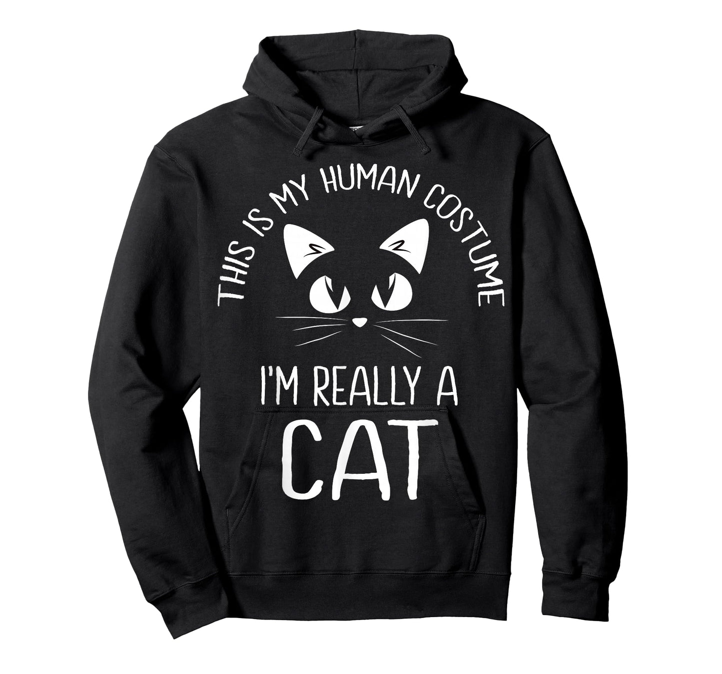 This is My Human Costume I'm Really A Cat Halloween Kitten T-Shirt