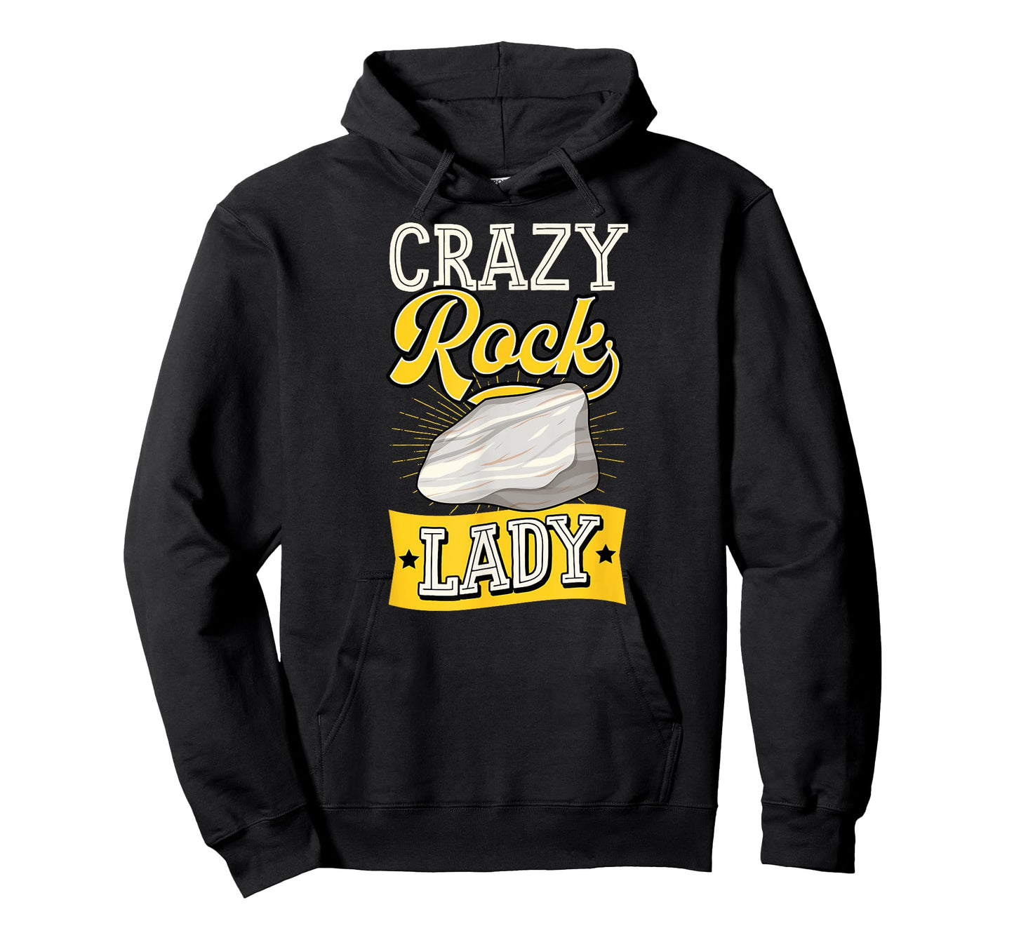 Crazy Rock Lady Funny Geology Teacher Geologist Joke T-Shirt
