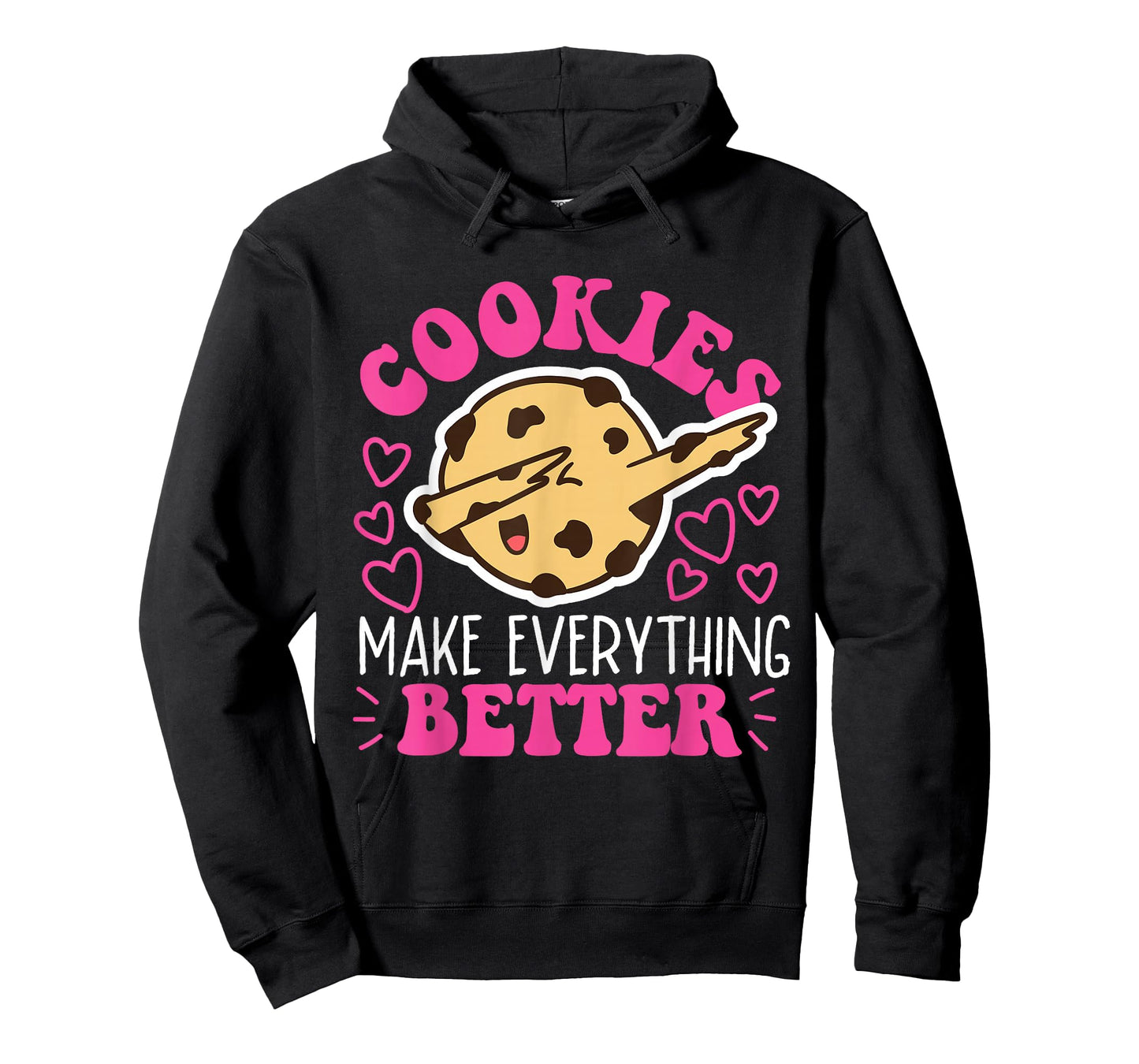 Cookies Make Everything Better Dabbing Chocolate Cookie T-Shirt