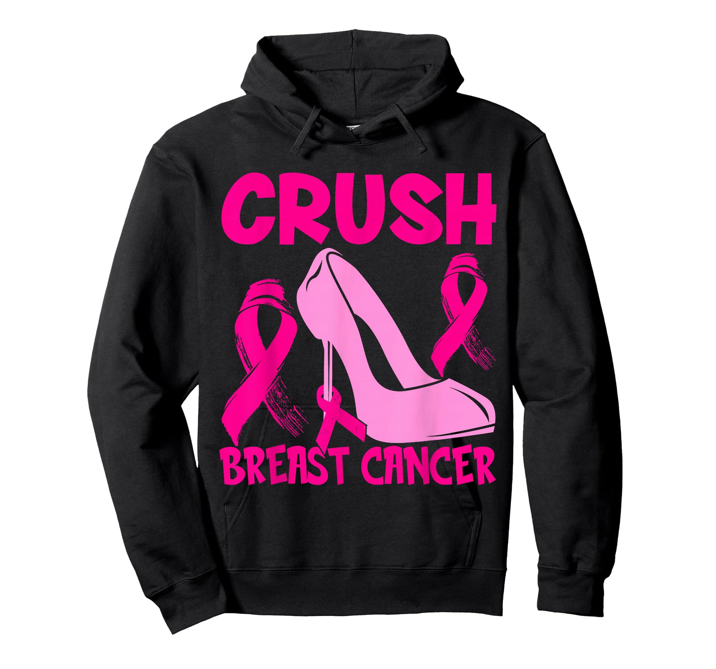 Crush Breast Cancer Awareness pink Men Boys Women T-Shirt