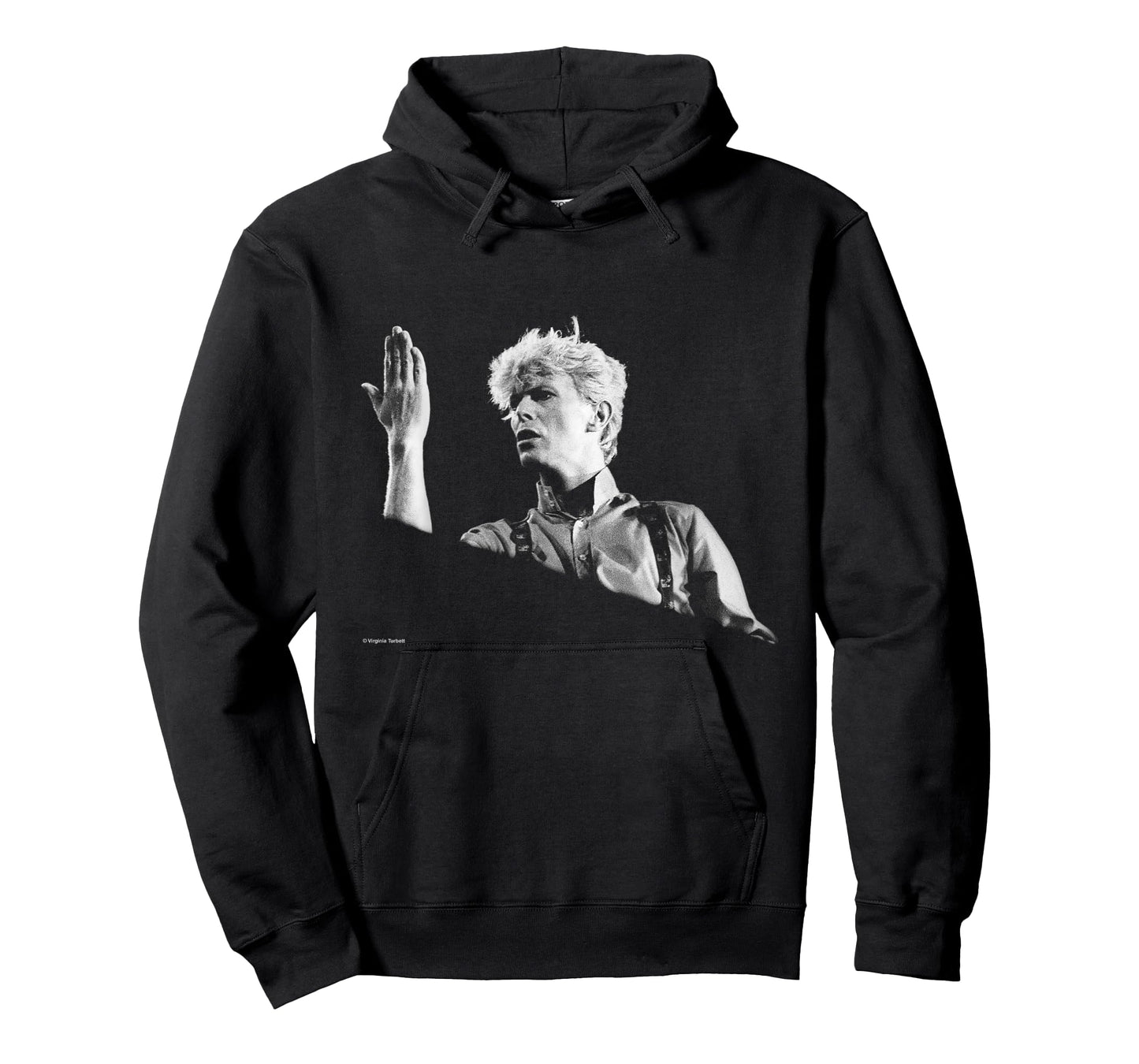 David Bowie Serious Moonlight Tour Live by Virginia Turbett T-Shirt