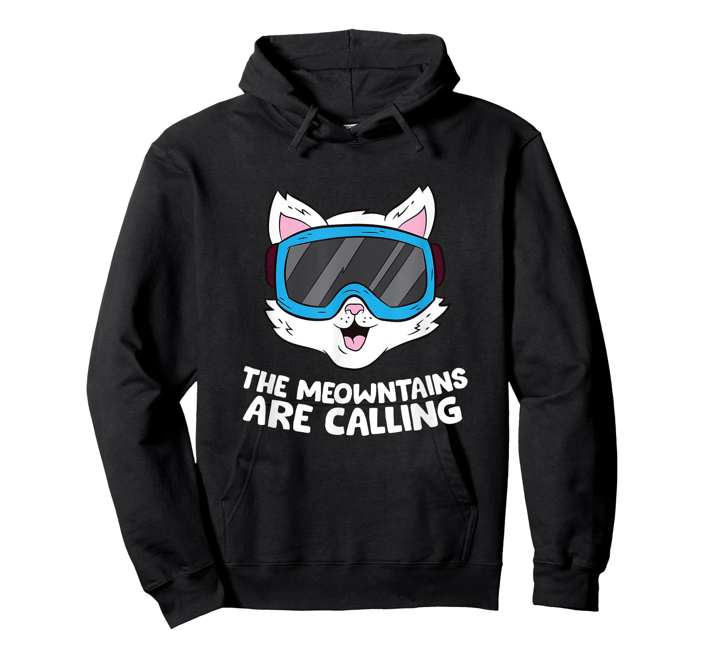 Funny Snowboard Ski Goggle For Snowboarding Cat Skiing T-Shirt for Men Women Girls Kids