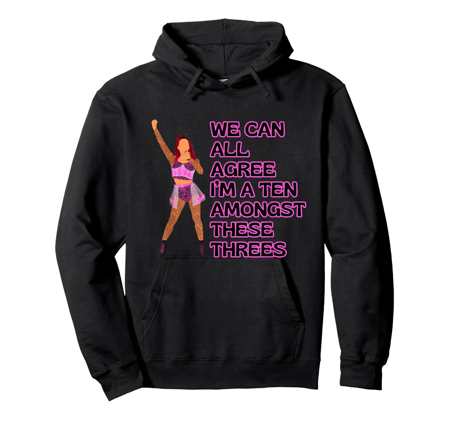 Six Katherine Howard Ten Amongst 3s Queens Musical Theatre T-Shirt
