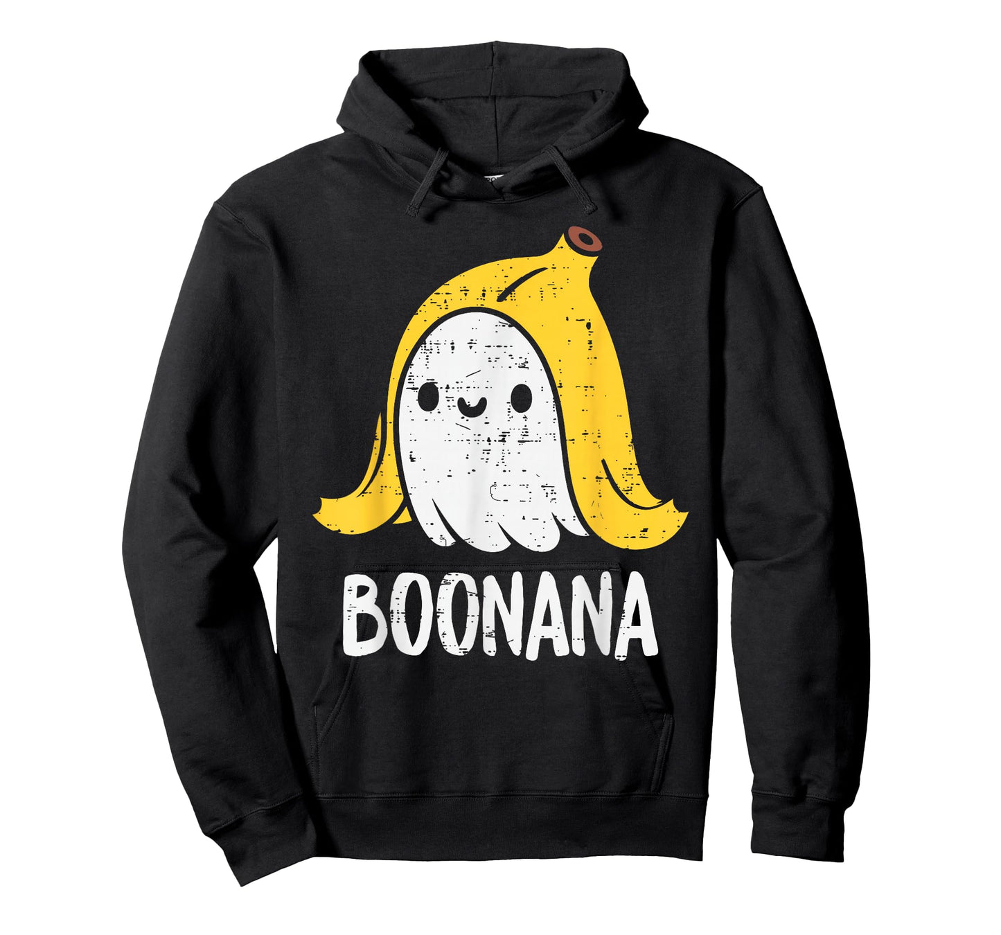 Cute Ghost Banana Halloween Costume Funny Kids Women Boonana T-Shirt