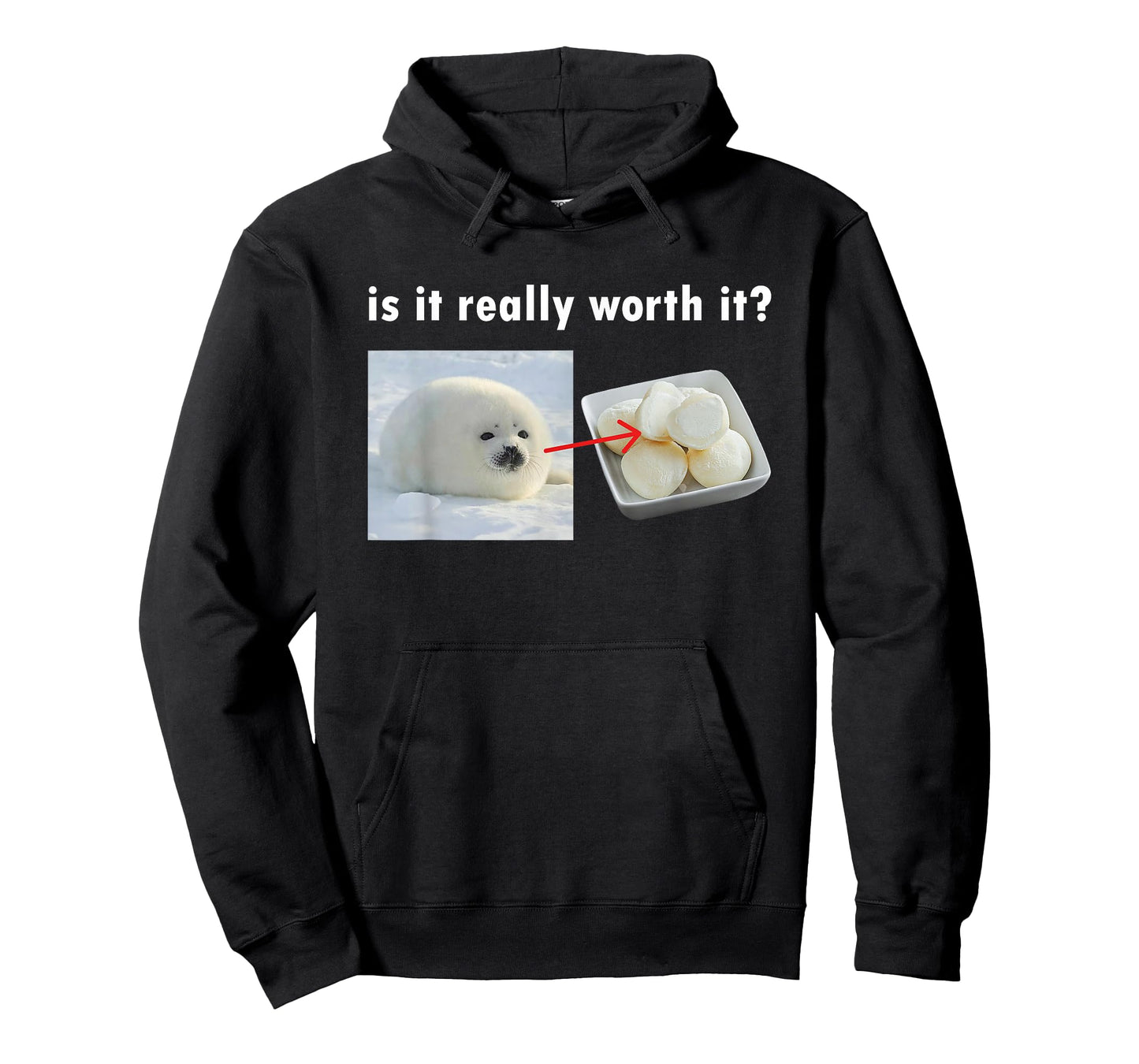 is It Really Worth It Silly Seal Meme T-Shirt