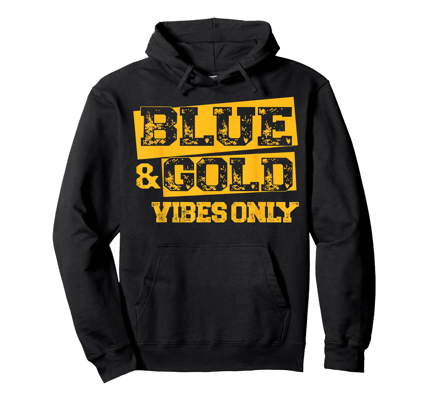 Blue and Gold Game Day Shirt High School Football Group T-Shirt