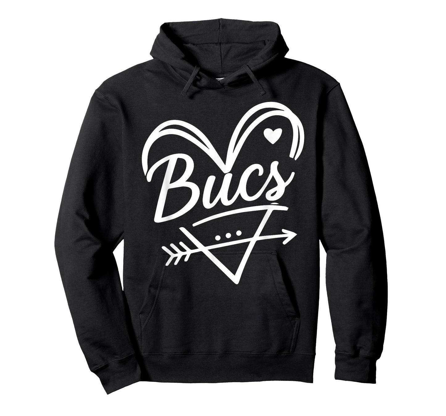 Retro Buccaneers Name Bucs Heart Gift for Men Women Kid T-Shirt