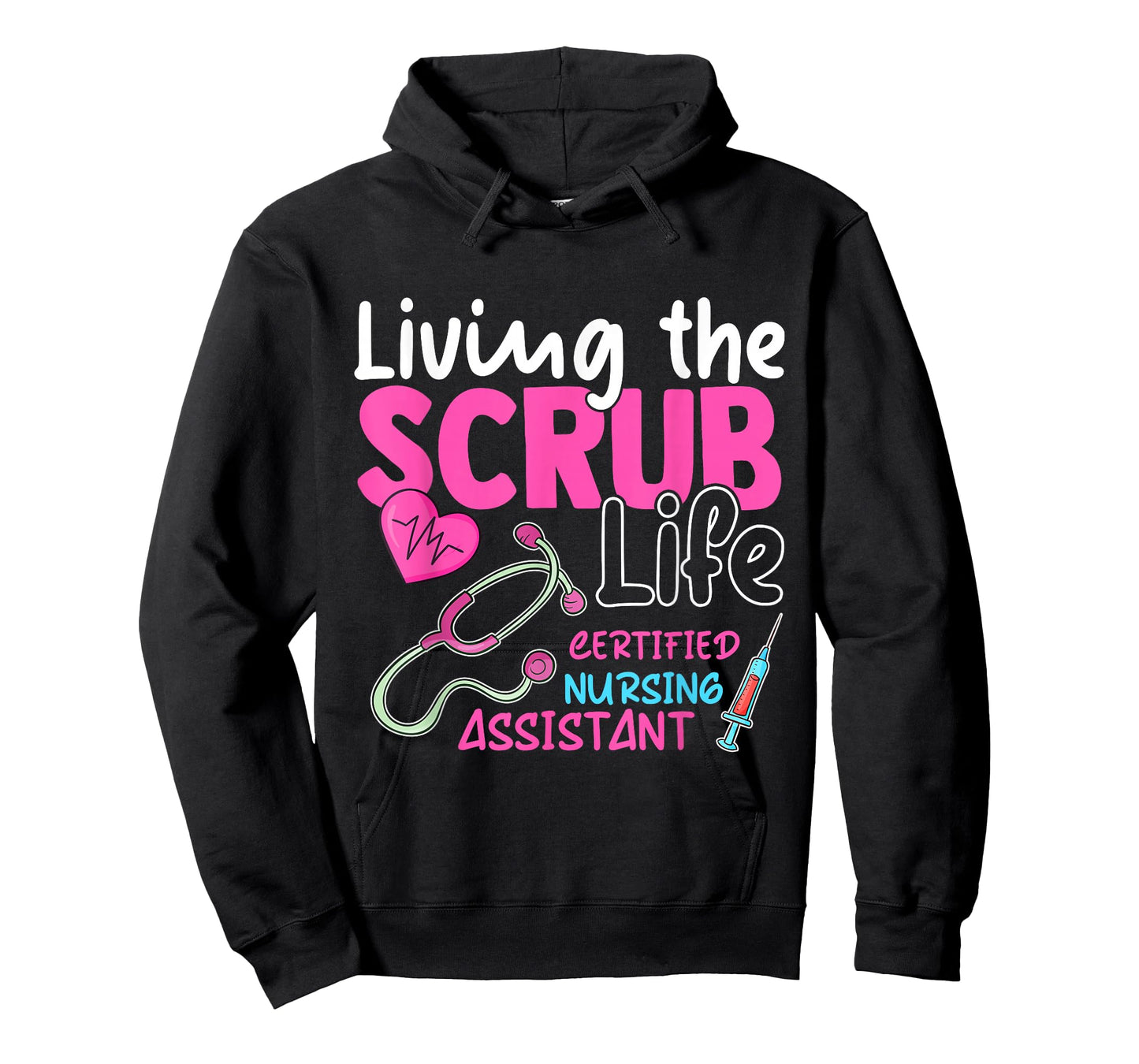 Cna Tee for Nurse Hospital Colletion Living the Scrubs Life T-Shirt