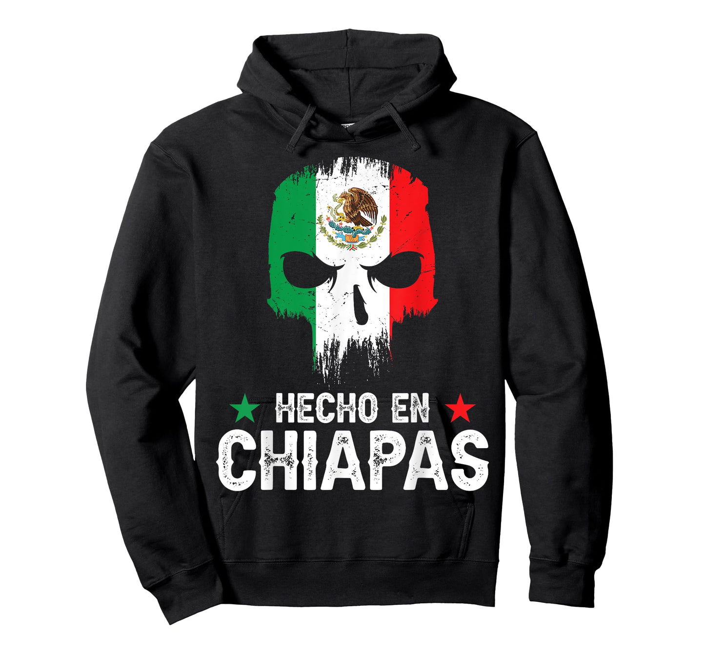 Hecho en Chiapas Mexico - Mexican Flag - Chiapas T-Shirt