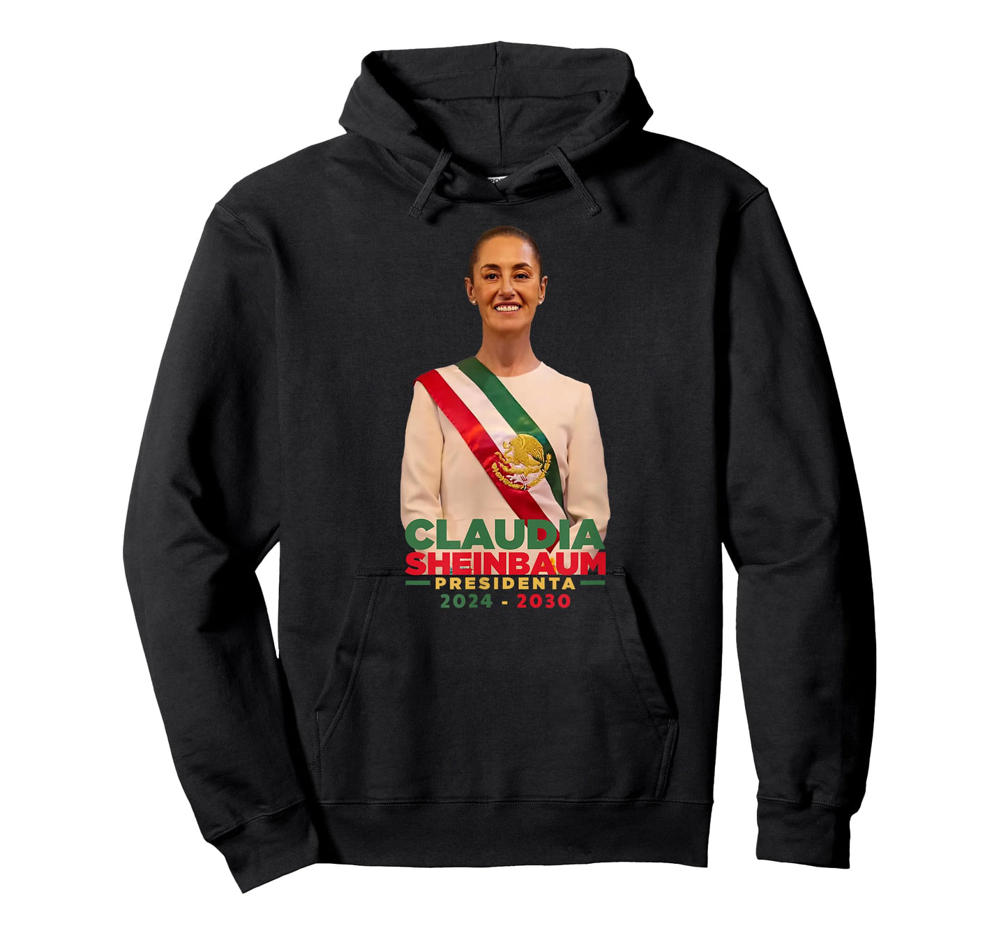 Claudia Sheinbaum Presidenta Mexico Banda Bandera 2024 2030 T-Shirt