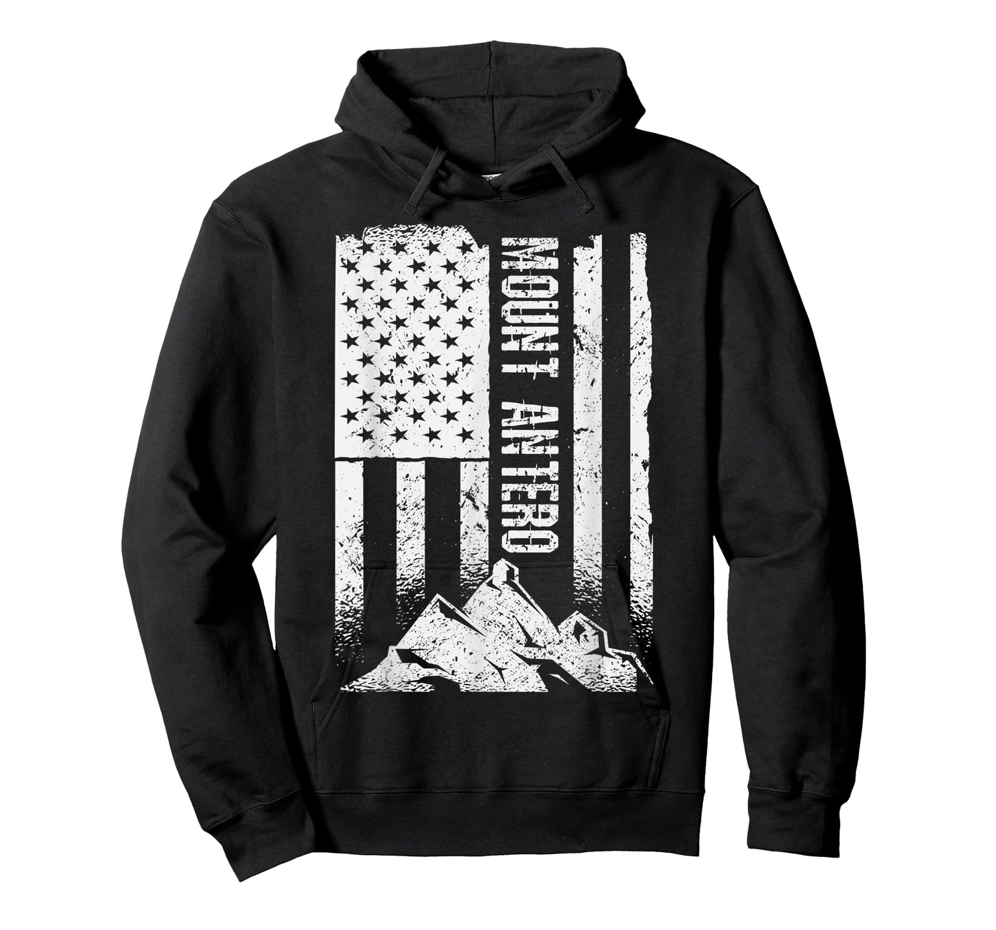 American Flag Patriotic Mount Antero Colorado T-Shirt