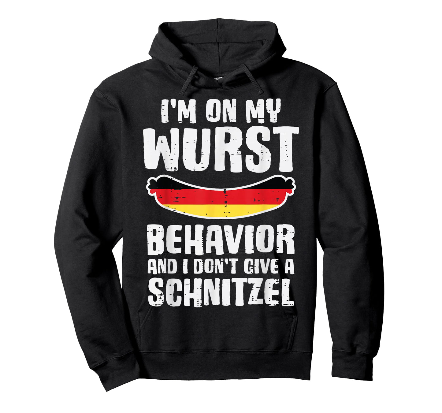 On My Wurst Behavior Dont Give Schnitzel Funny Oktoberfest T-Shirt