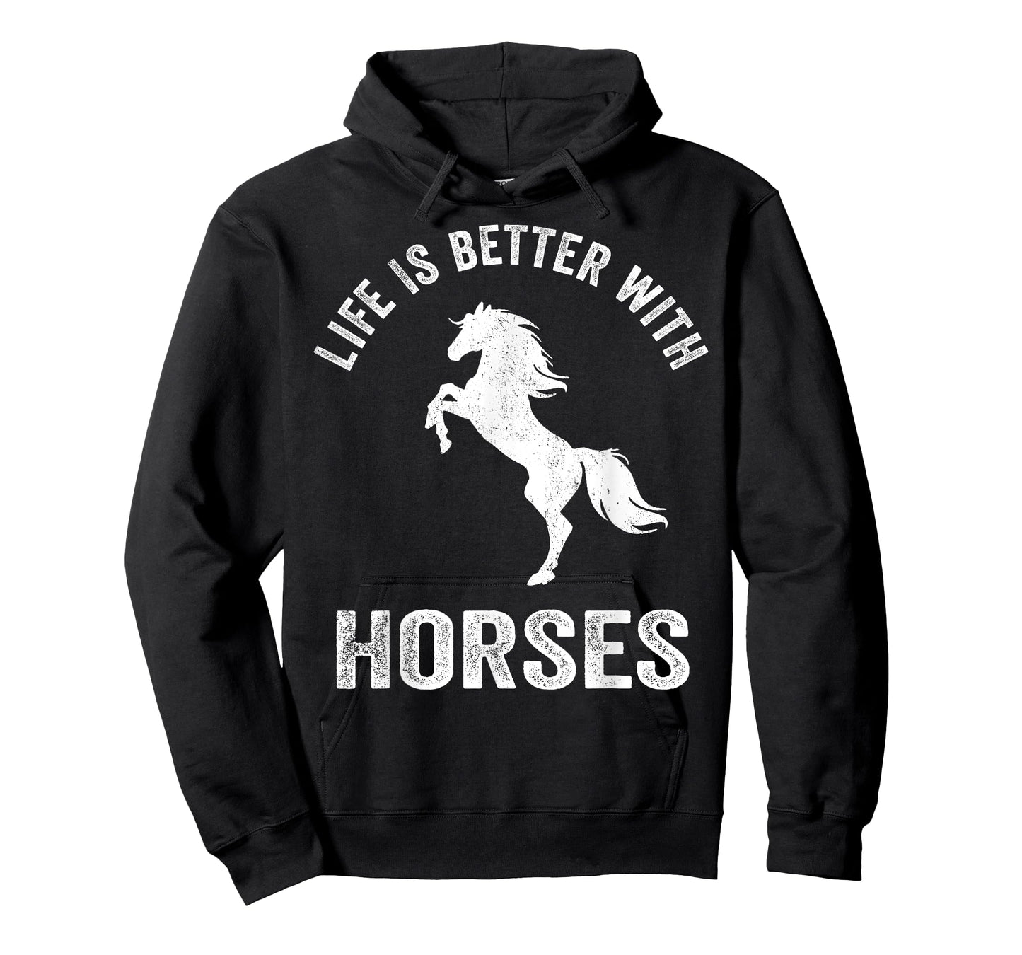 Cute Life Is Better With Horses Horseback Riding Shirt T-Shirt