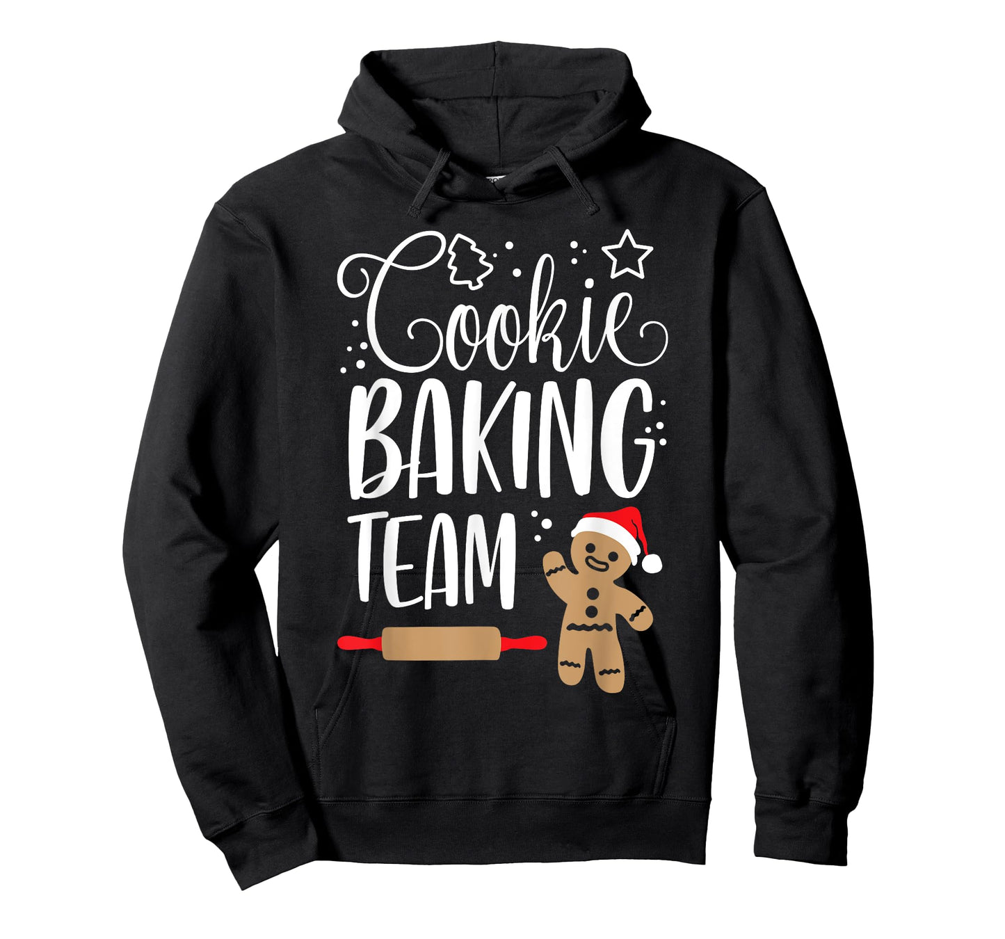 Cookie Baking Team Christmas Squad Xmas Crew m Gingerbread T-Shirt