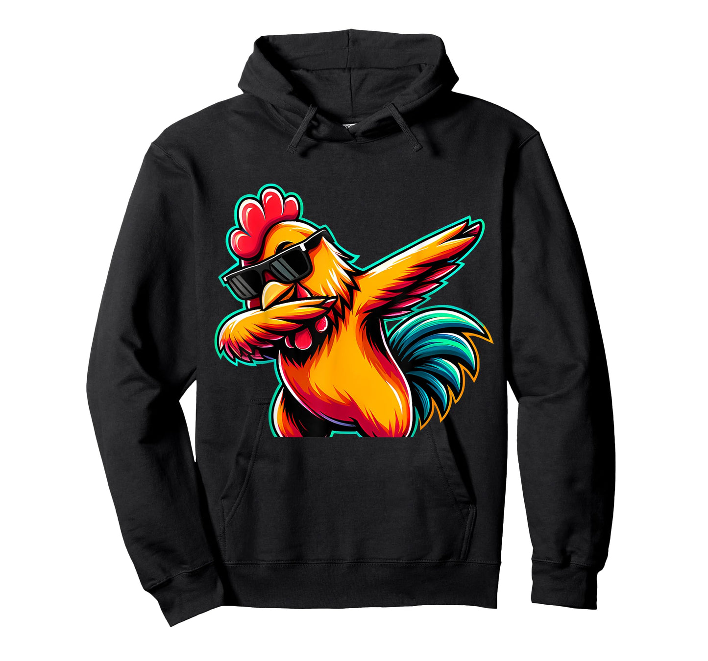 Cute Chicken Lover Men Women Youth Kids Boys Dabbing Chicken T-Shirt