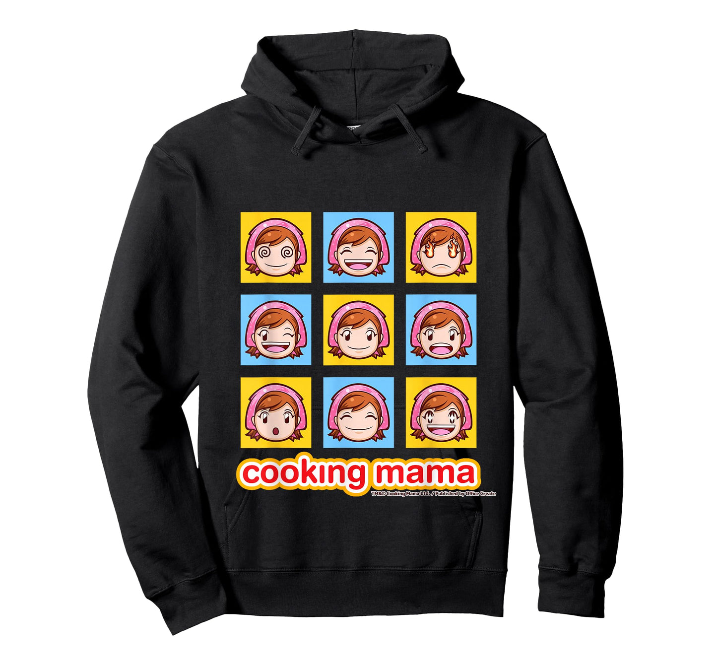 Cooking Mama Faces T-Shirt color T-Shirt
