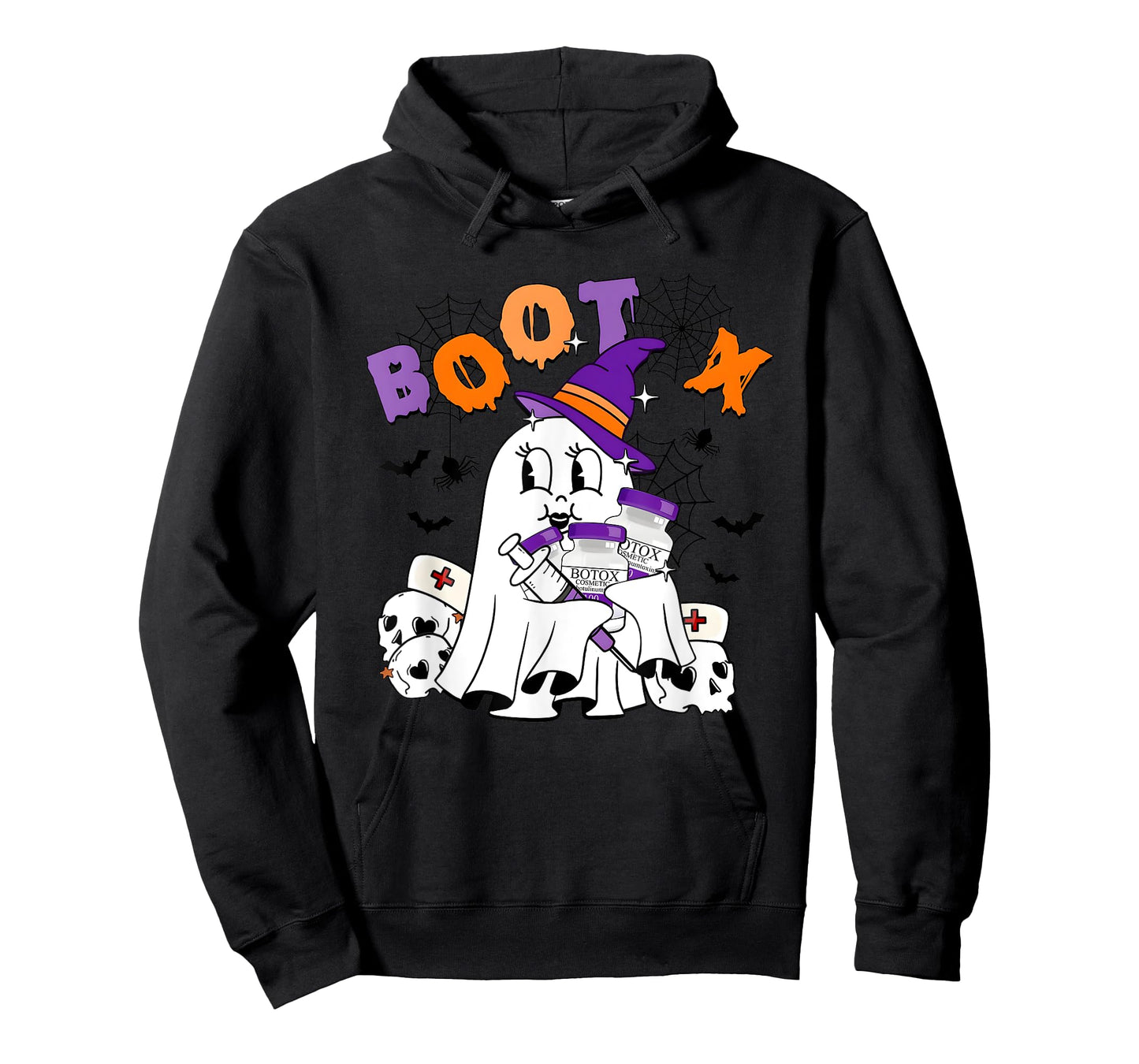 Cute Ghost BooTox Nurse Injector Halloween Plastic Surgery T-Shirt