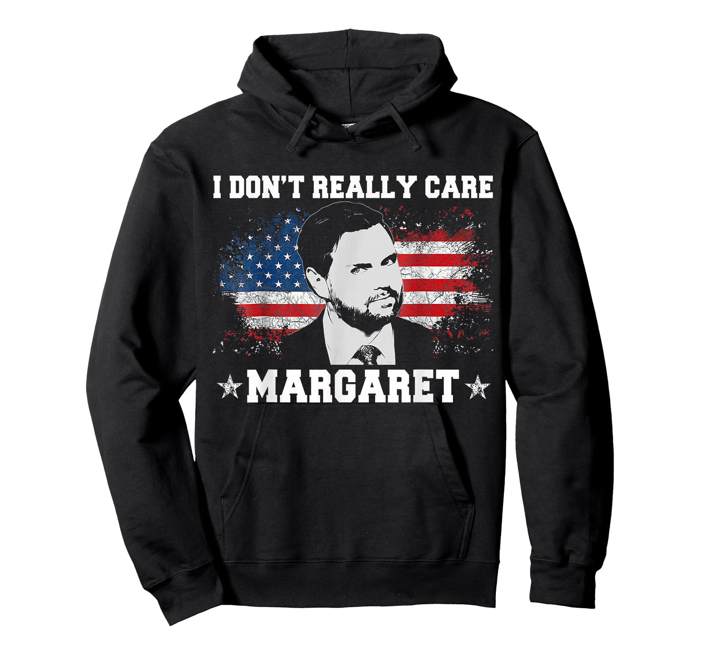 I Don't Really Care Margaret Funny Minimalist JD Vance T-Shirt