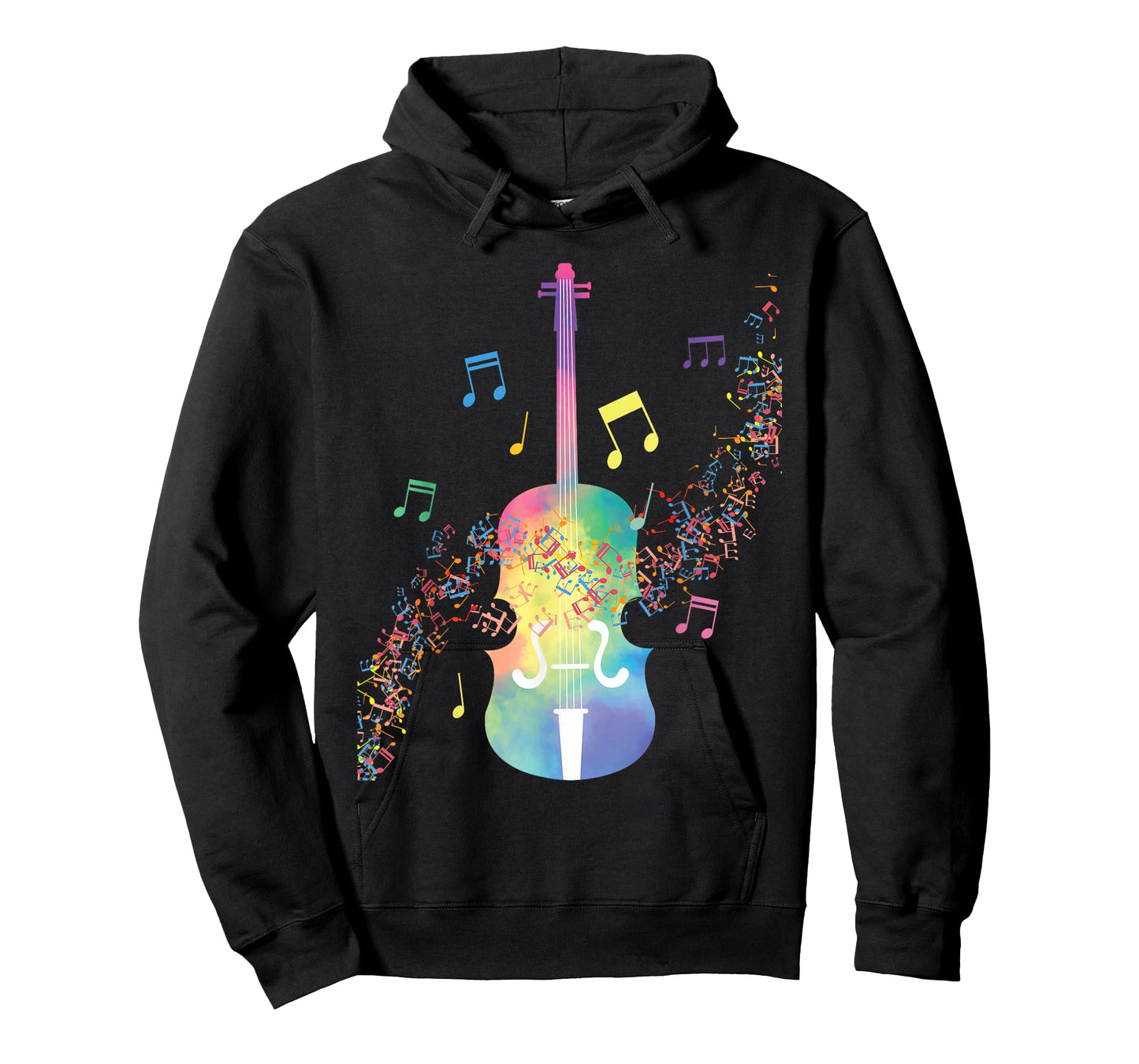 Colorful Cello Player Cellist Musician Classical Music T-Shirt