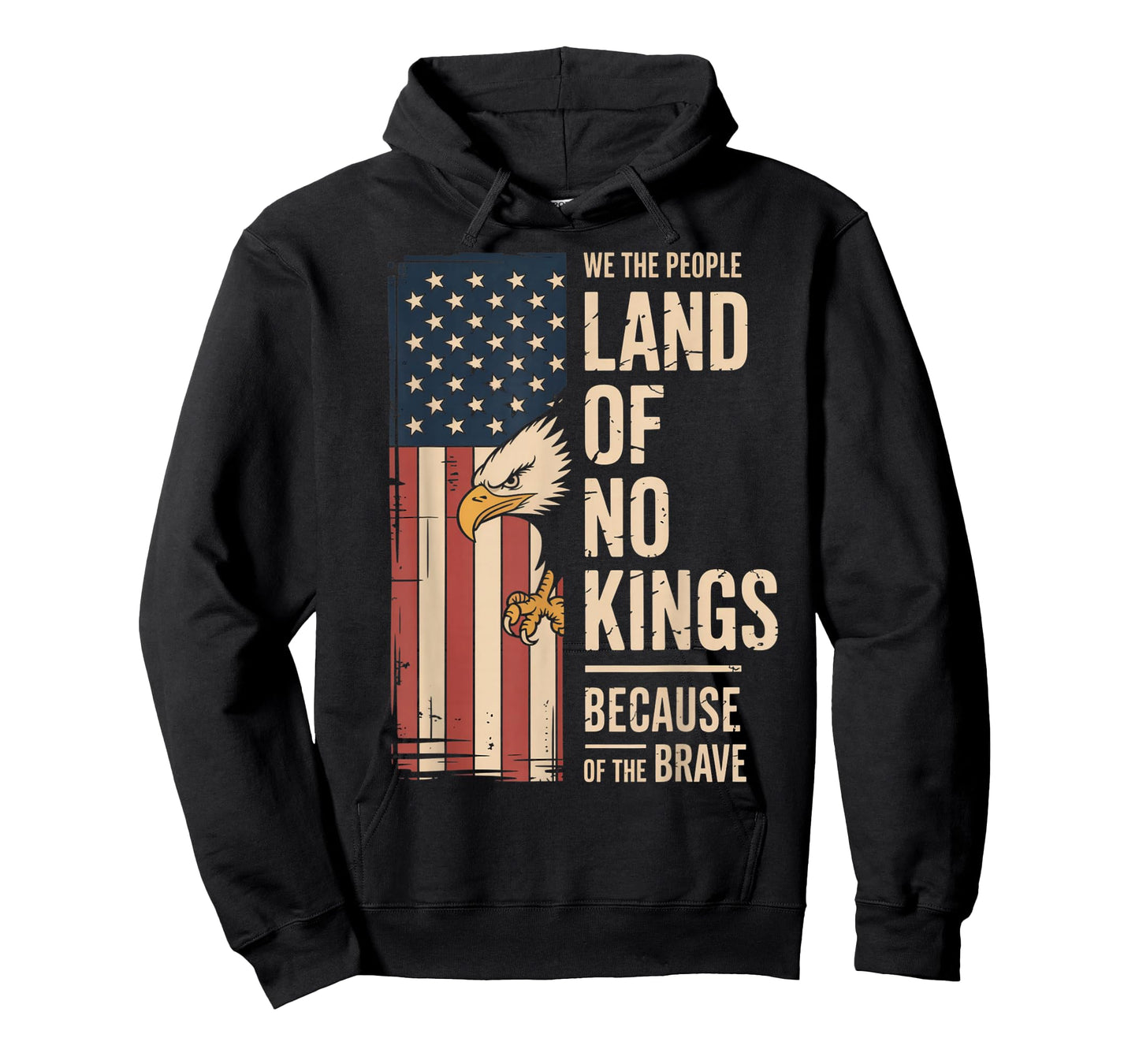 Land of No Kings Because of The Brave No Kings Day T-Shirt