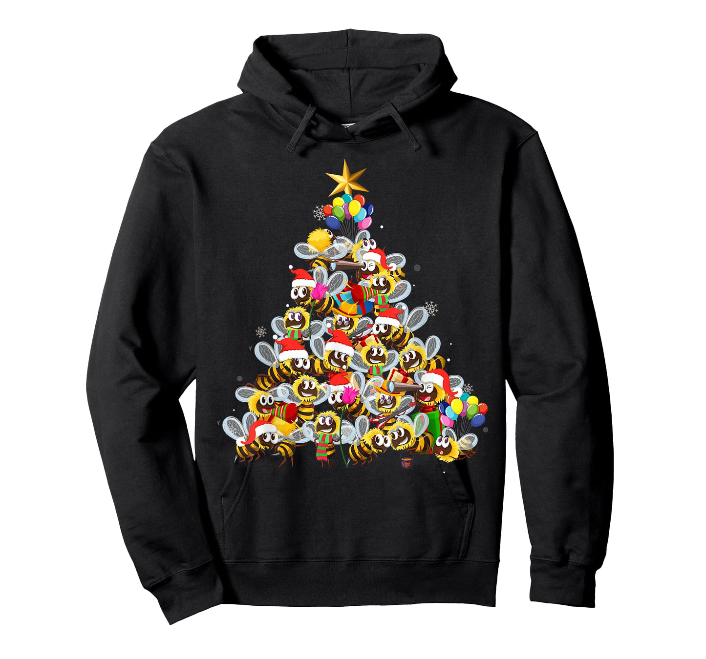 Bees Tree Christmas Sweater Xmas Gifts for Bees Lover T-Shirt