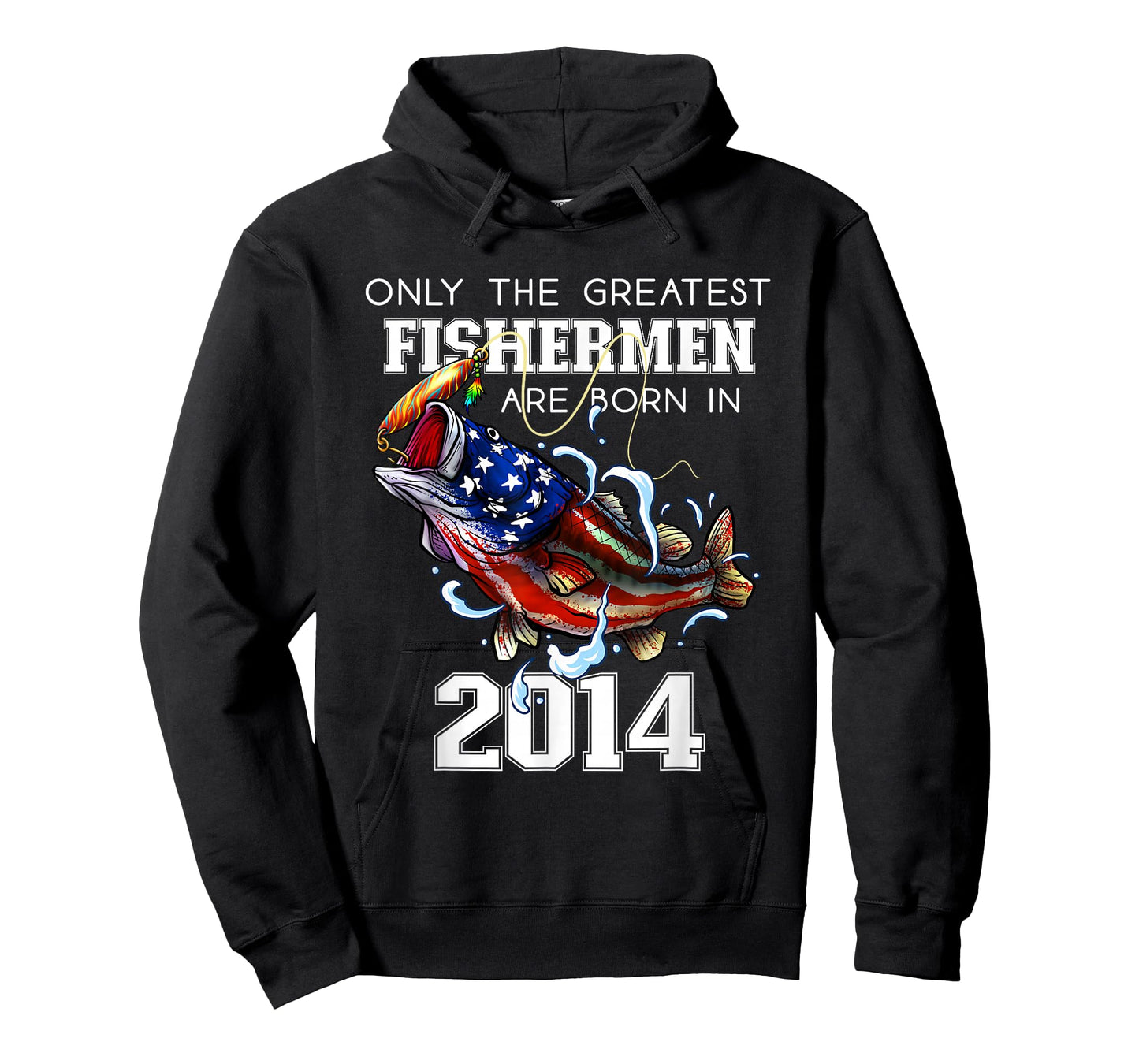 11th Birthday 2014 Fishermen Bass Fishing 11 Year Old T-Shirt