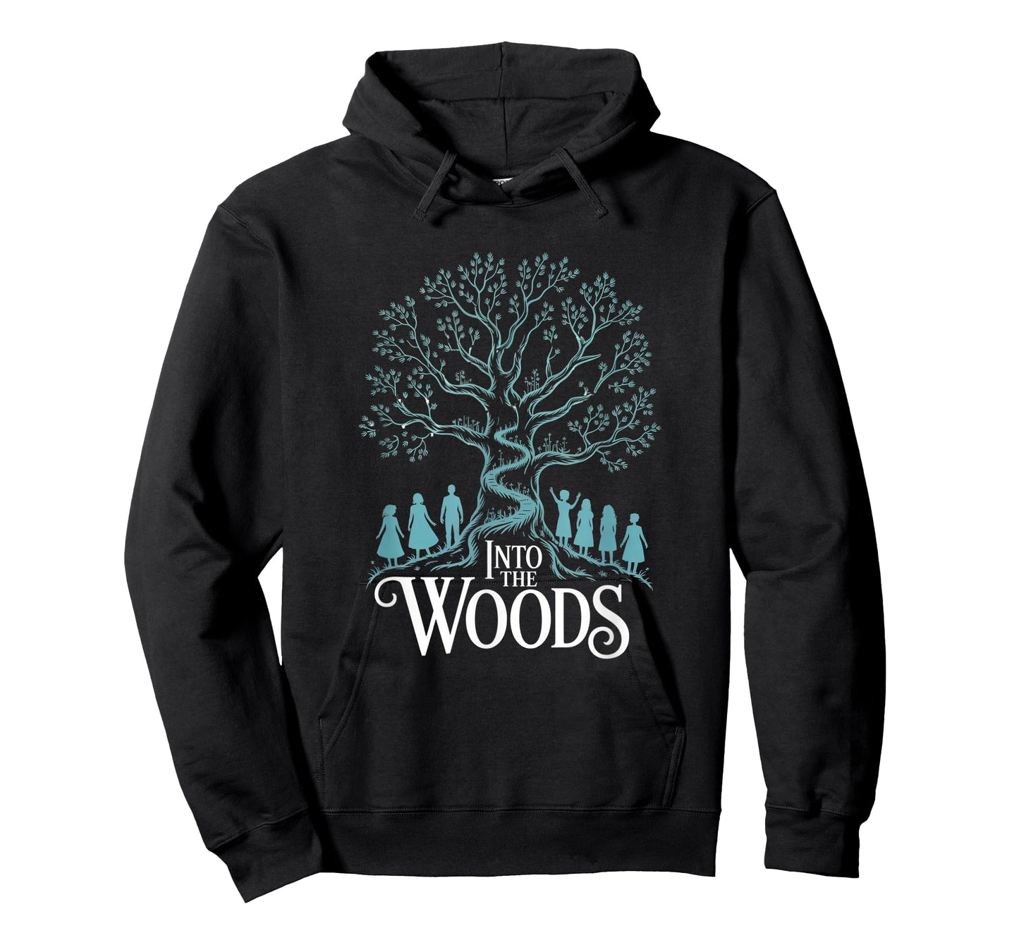 Into The Woods Retro Musical Theater Broadway Theatre T-Shirt