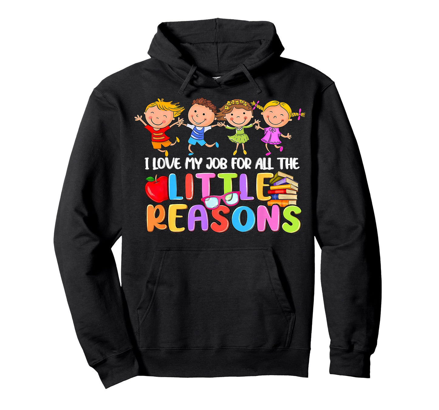 Teacher Shirt I Love My Job For All The Little Reasons T-Shirt