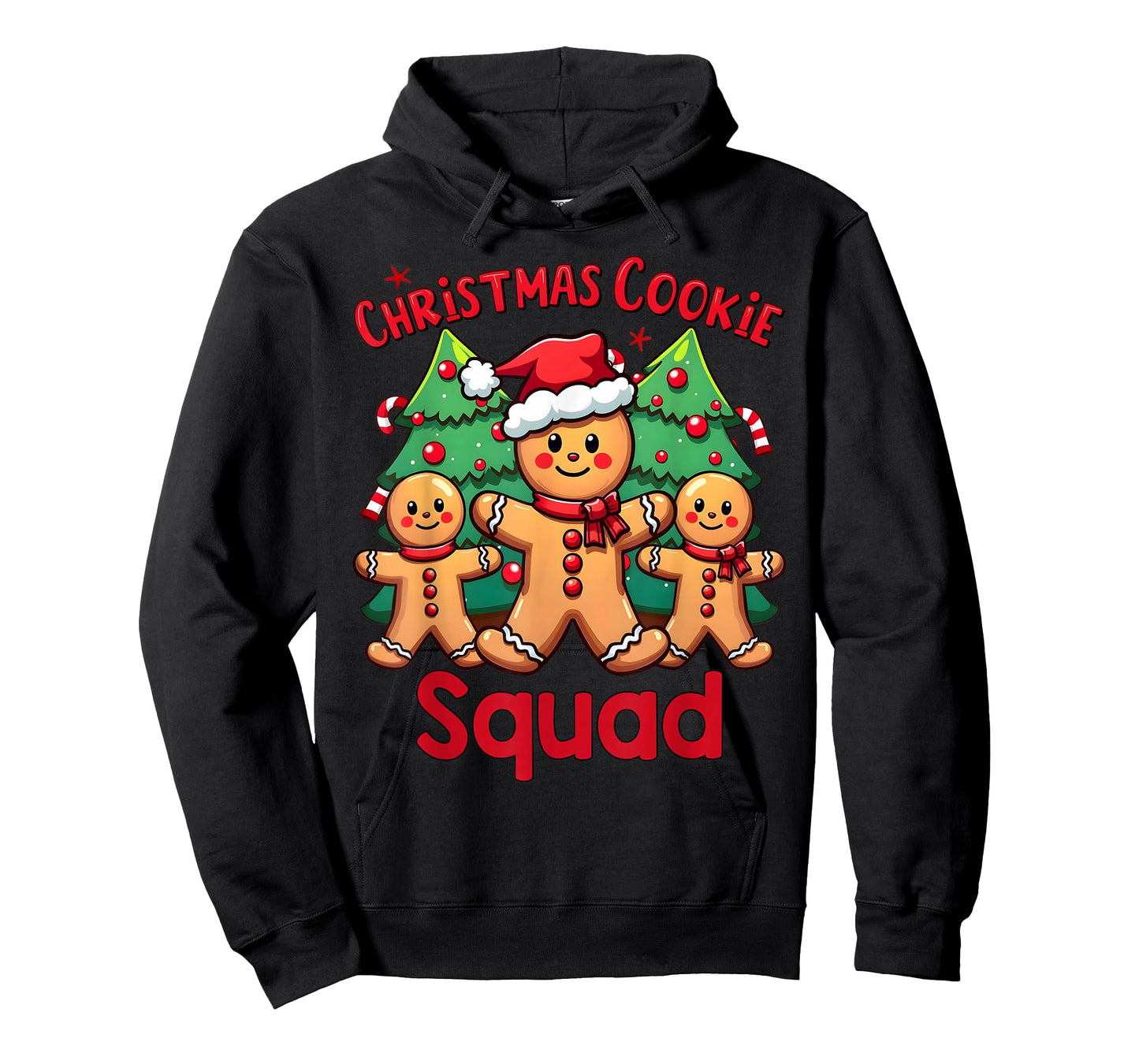 Christmas Cookie Squad Festive Gingerbread Holiday Matching T-Shirt