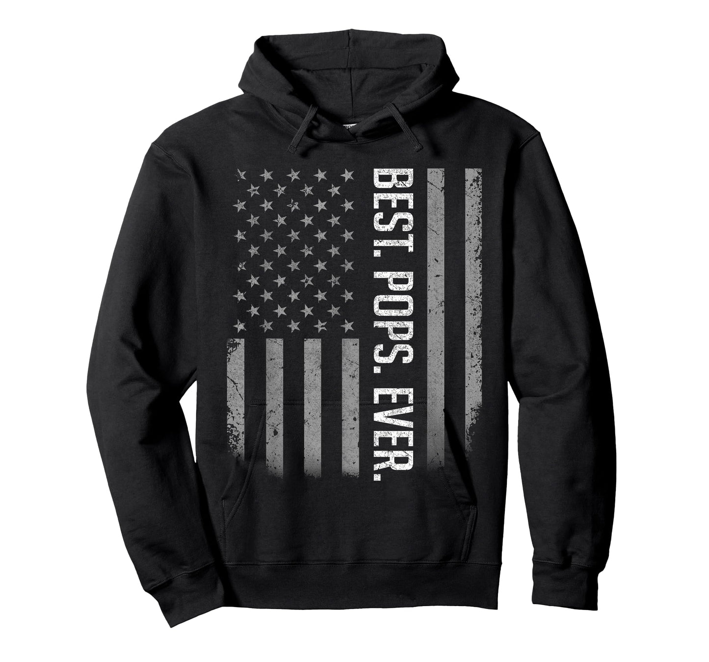 Best Pops Ever US American Flag Shirt Gifts for Father's Day T-Shirt