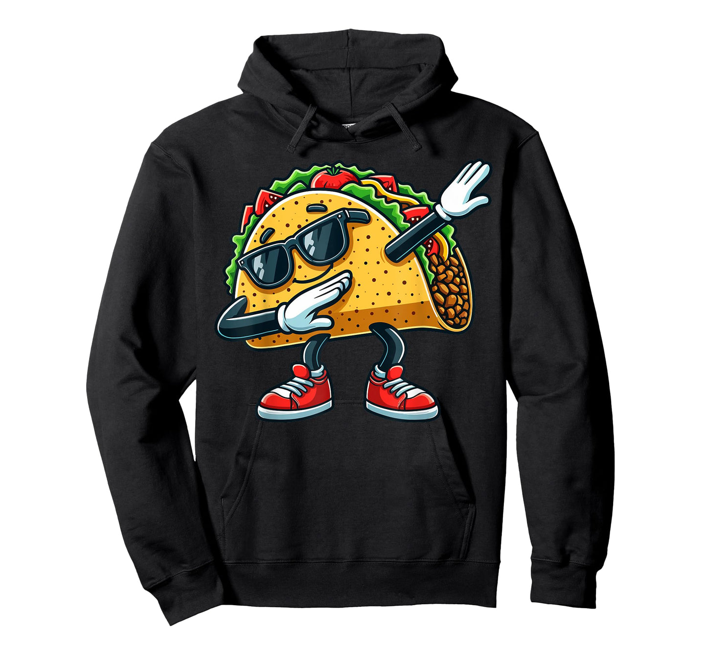 Dabbing Taco Cinco de Mayo - Funny Mexican Food Dab T-Shirt