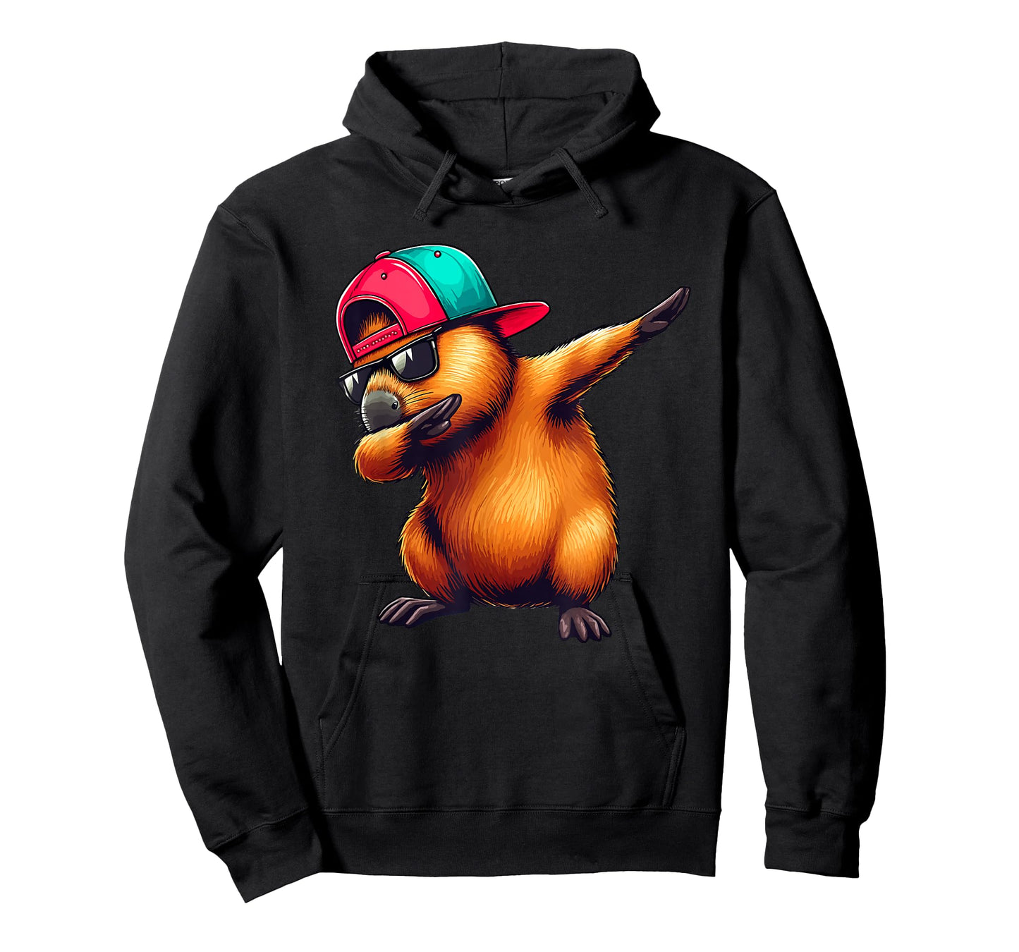 Cute Dabbing Capybara Boys Men Toddler Fun Capy Lover Kids T-Shirt