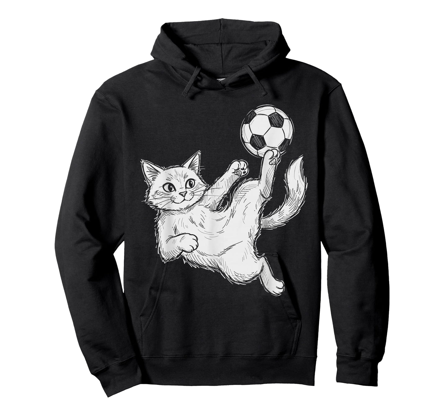 Cat Playing Soccer, Kids & Boys | Soccer Ball, Soccer T-Shirt