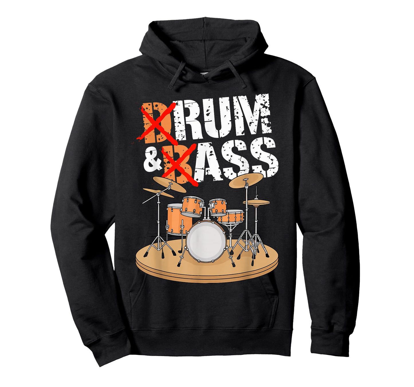 Rum And Bass Snare Drum Drumming Music Instrument Drummer T-Shirt
