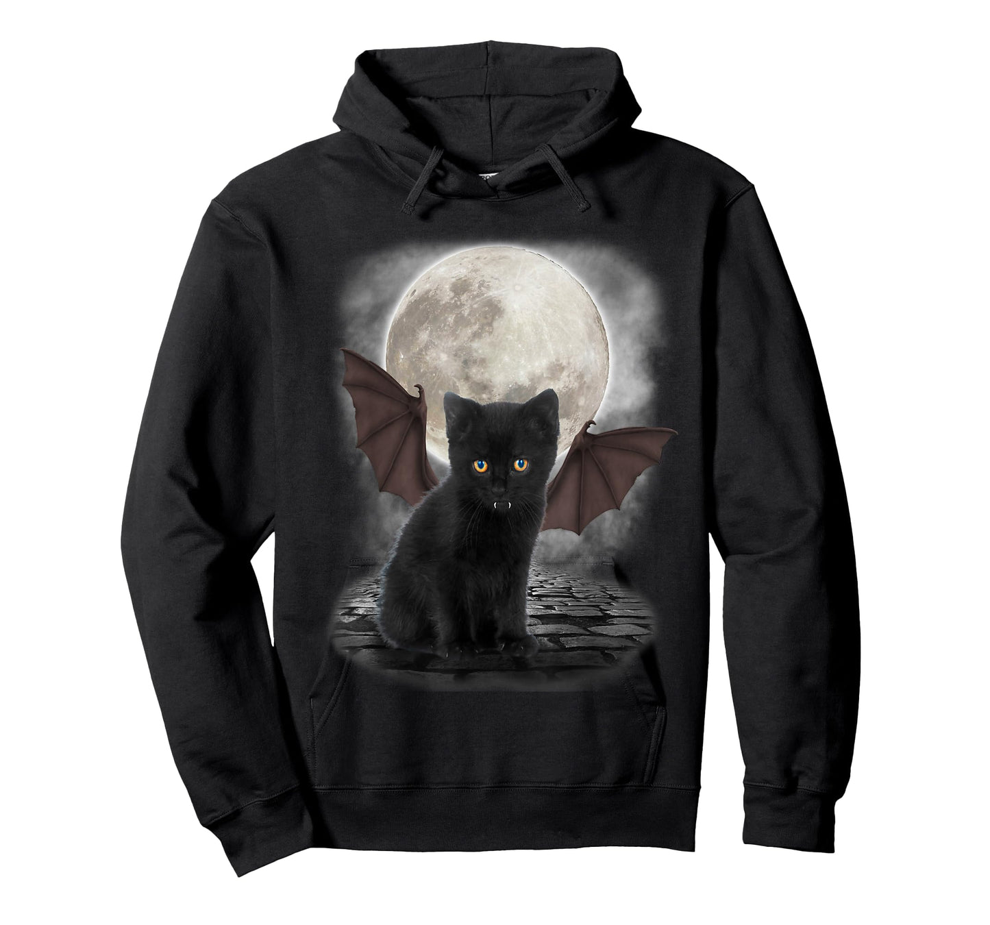 Gothic Bat Cat Shirt Vampire Funny Gifts Cats Lover T-Shirt T-Shirt