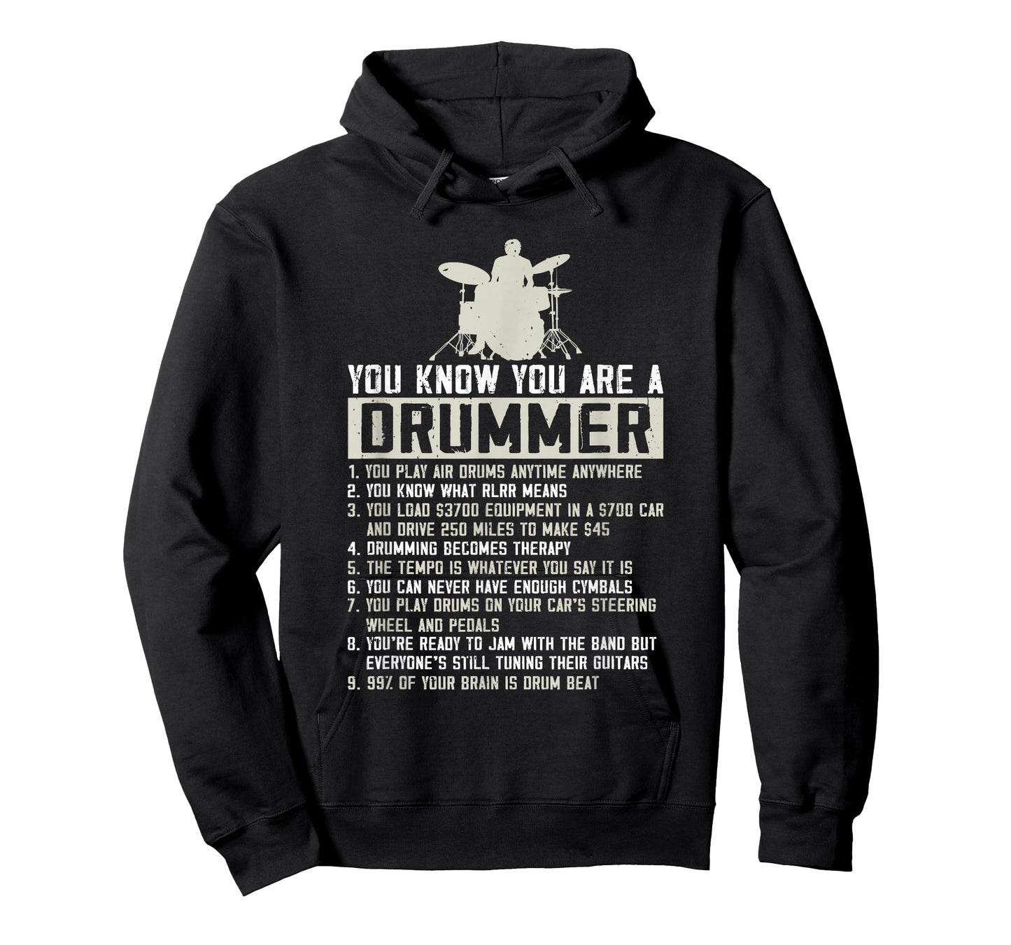 Drummer Drumming Lover Drum Player Percussion Percussionist T-Shirt