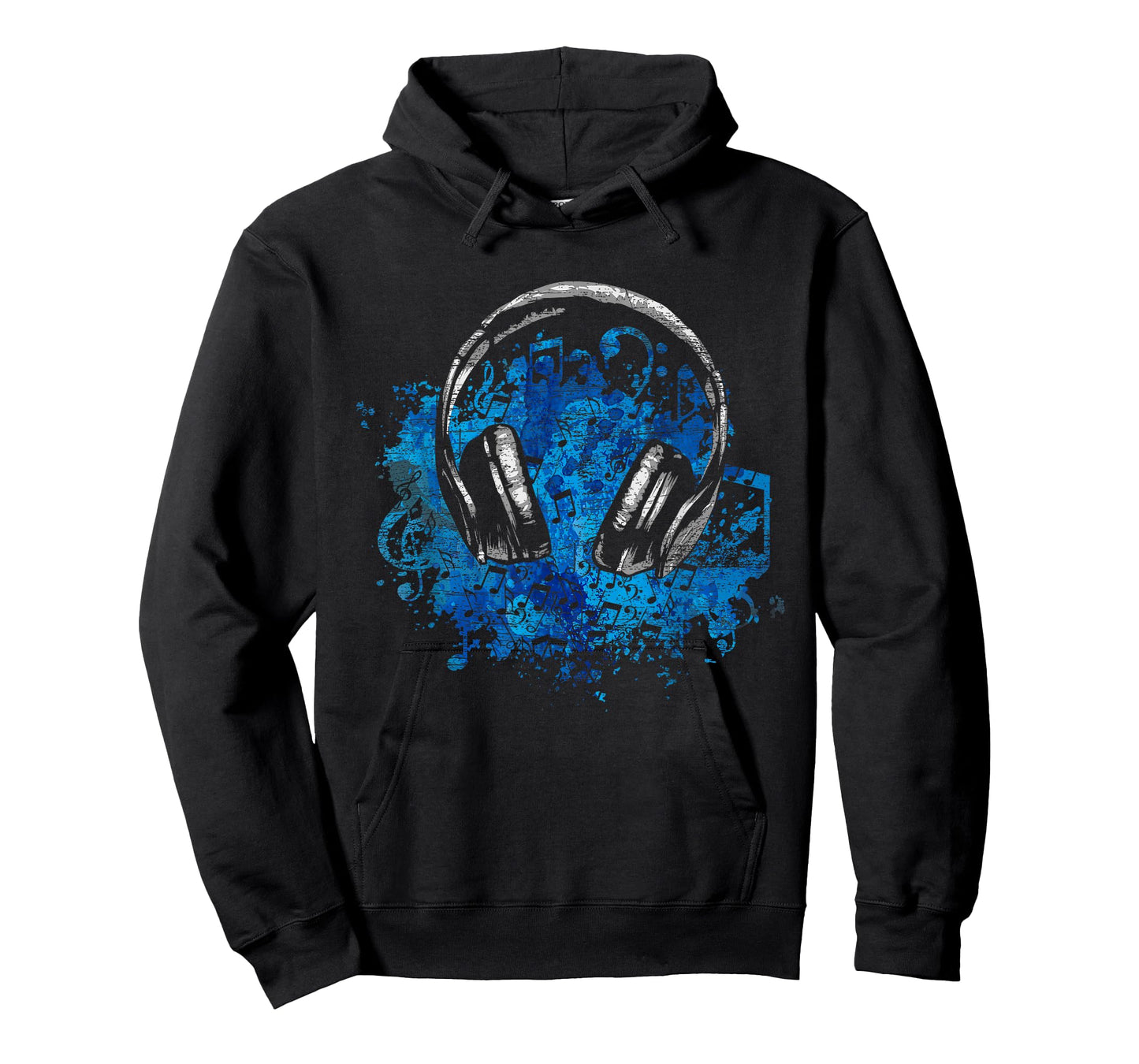 Headphones Music Lover Gift Musican Music T-Shirt Small