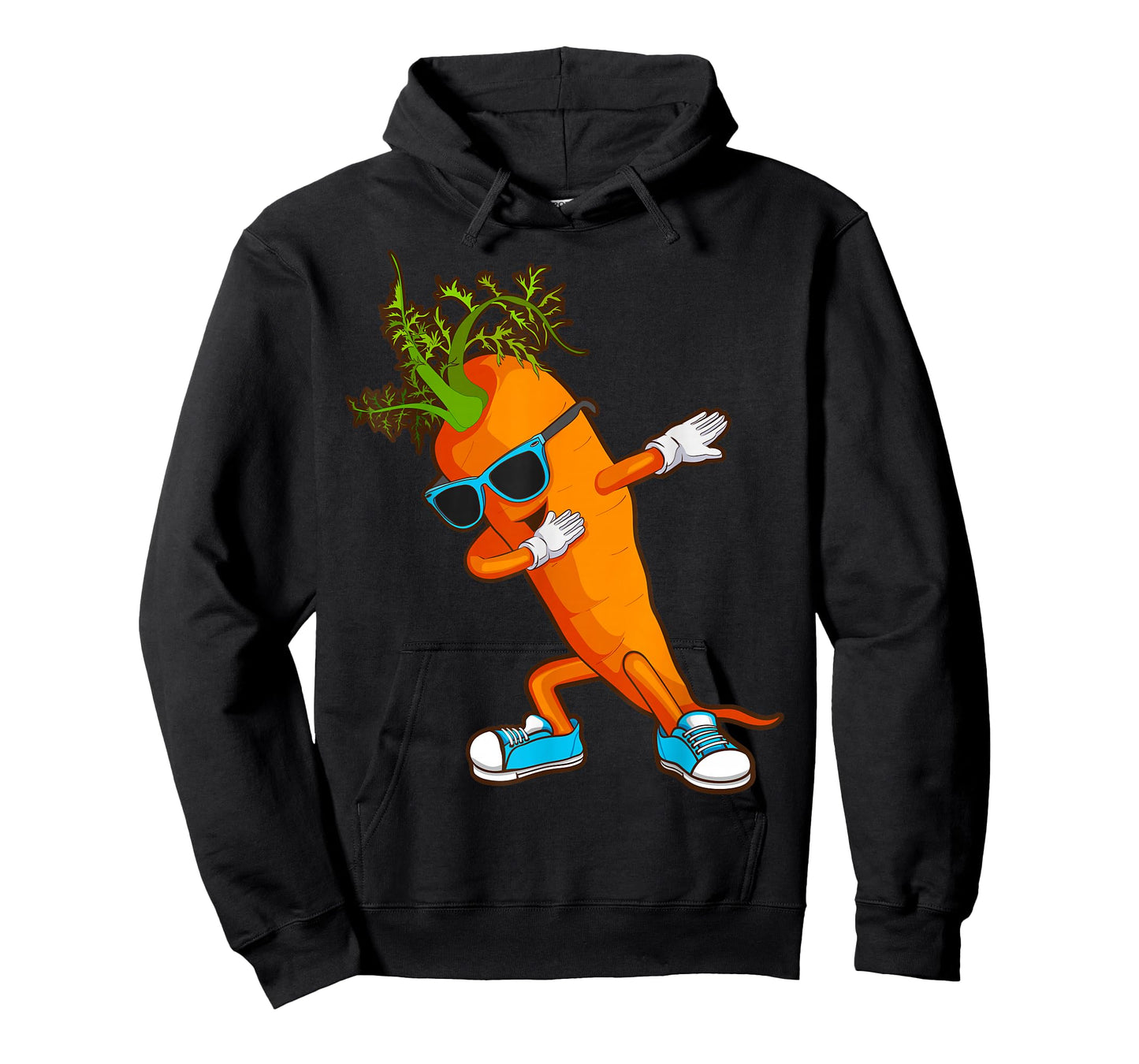 Funny Dabbing Carrot Gift | Cute Vegetable Lover Men Women T-Shirt