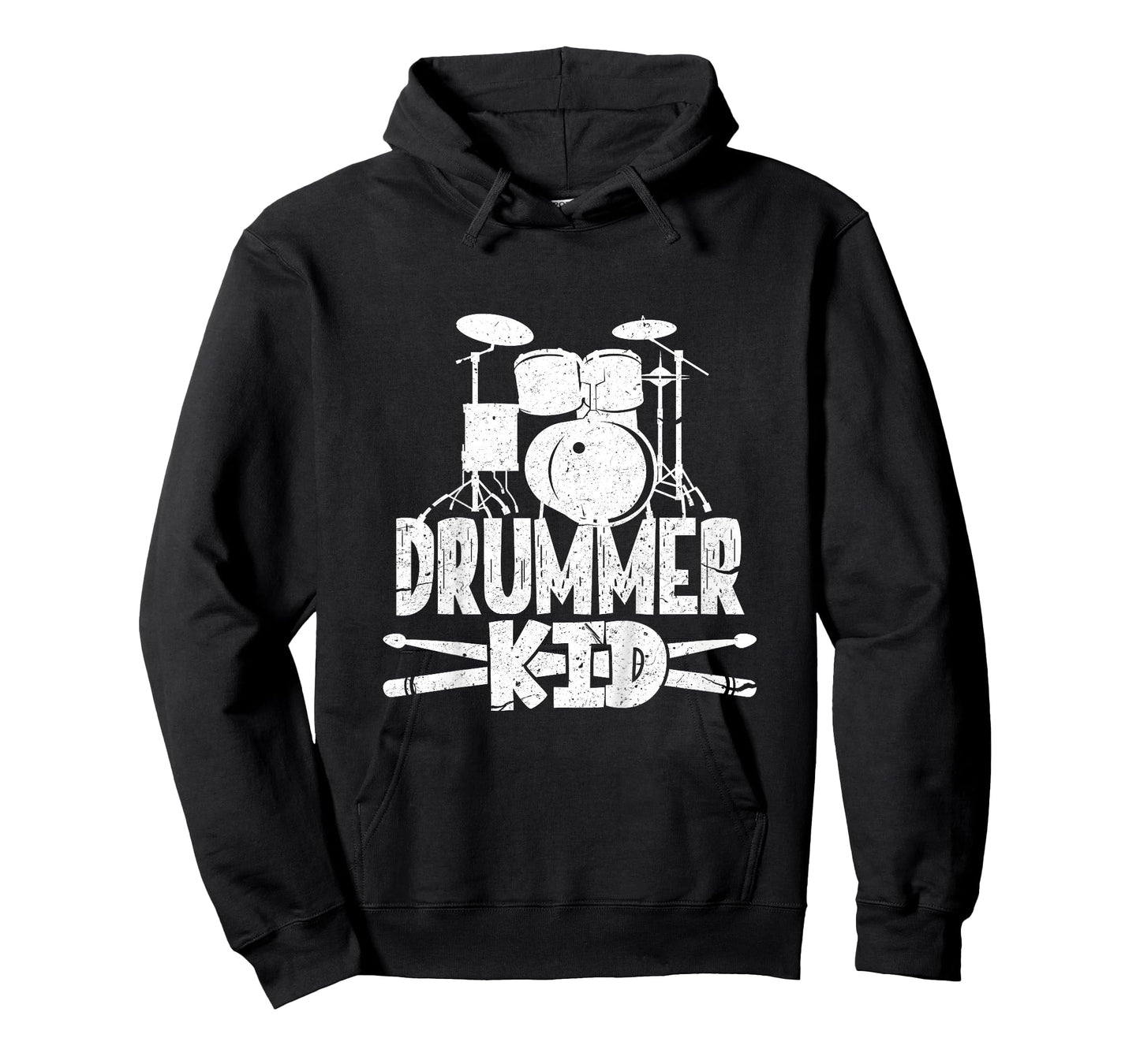 Kids Drummer Kid Funny Drum Set Drummer Boy T-Shirt