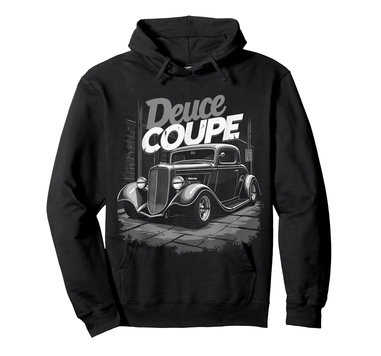 1932 Retro Hot Rod car graphic Deuce Coupe 3 window T-Shirt